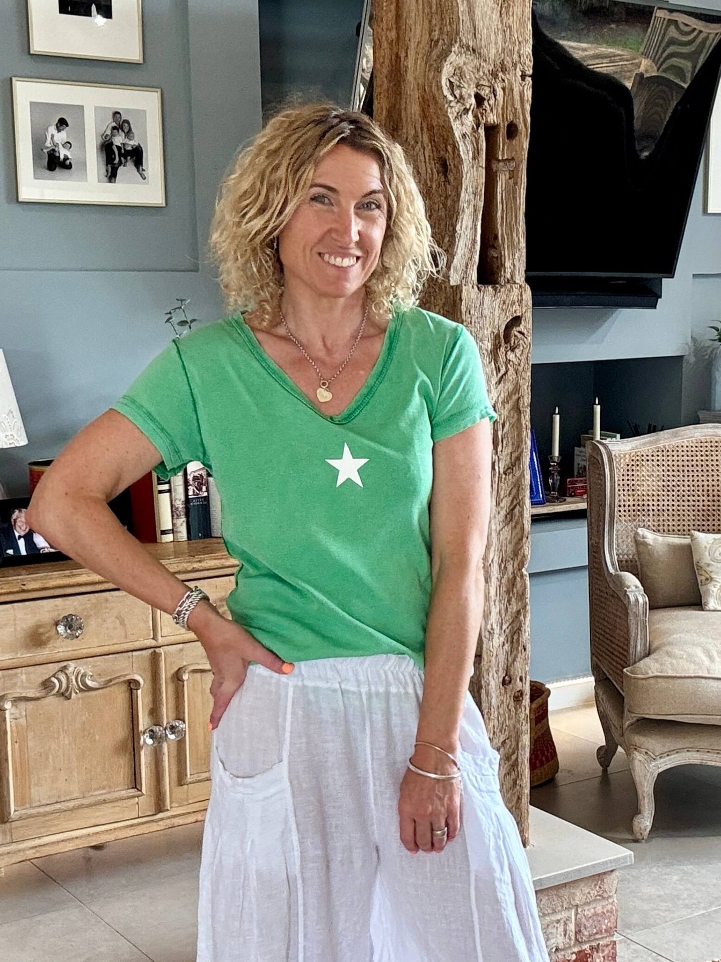 Cosmo Star T-Shirt | Green