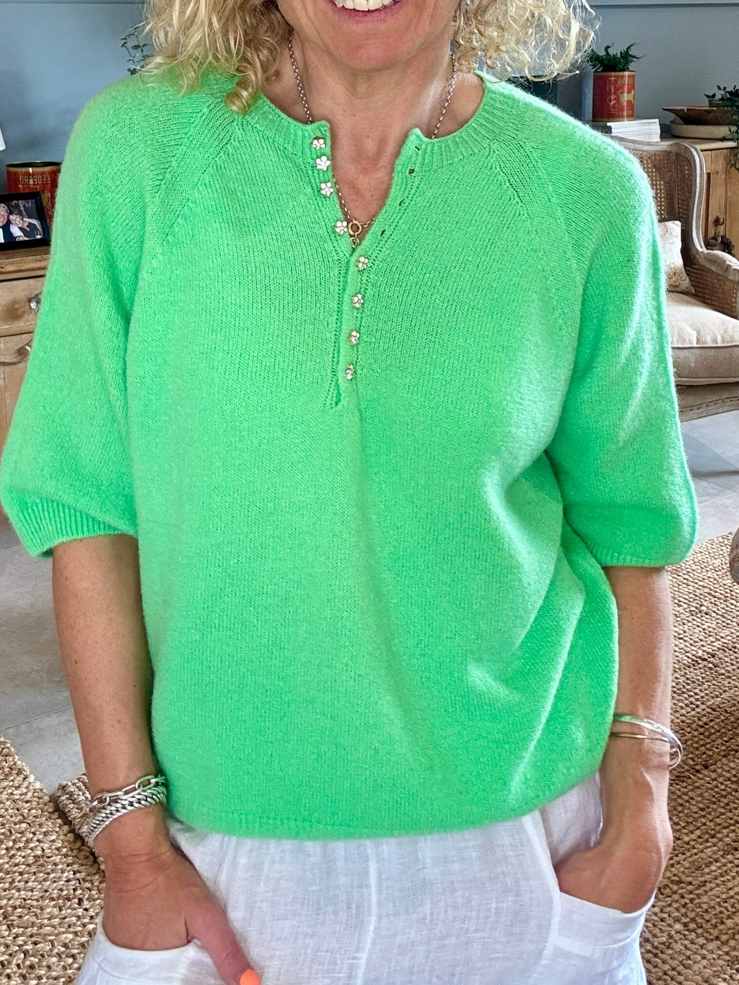 Dixie Knit | Apple Green