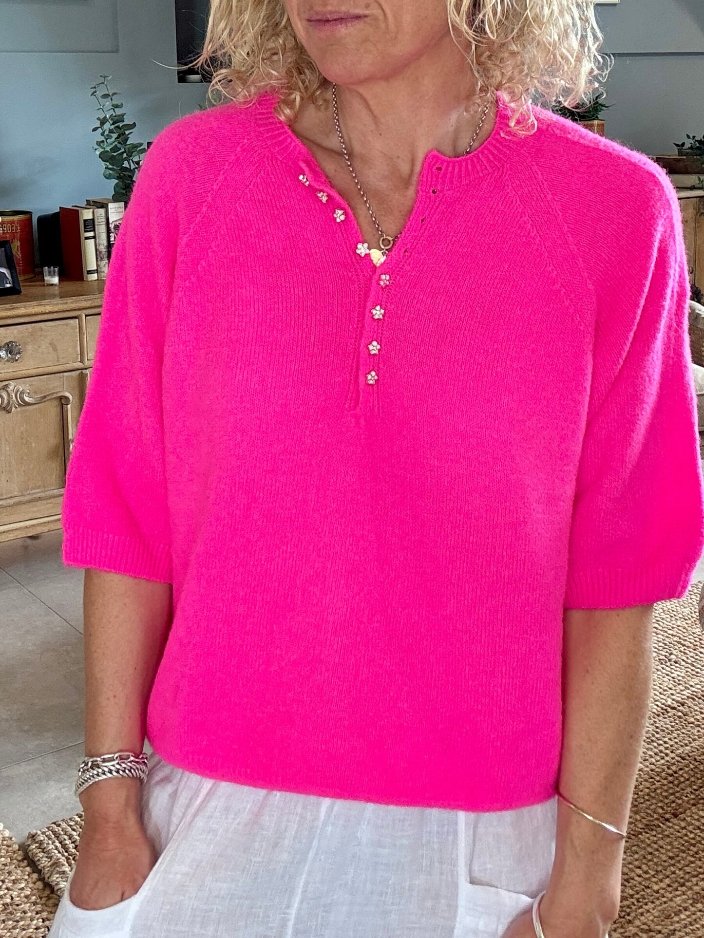 Dixie Knit | Neon Pink
