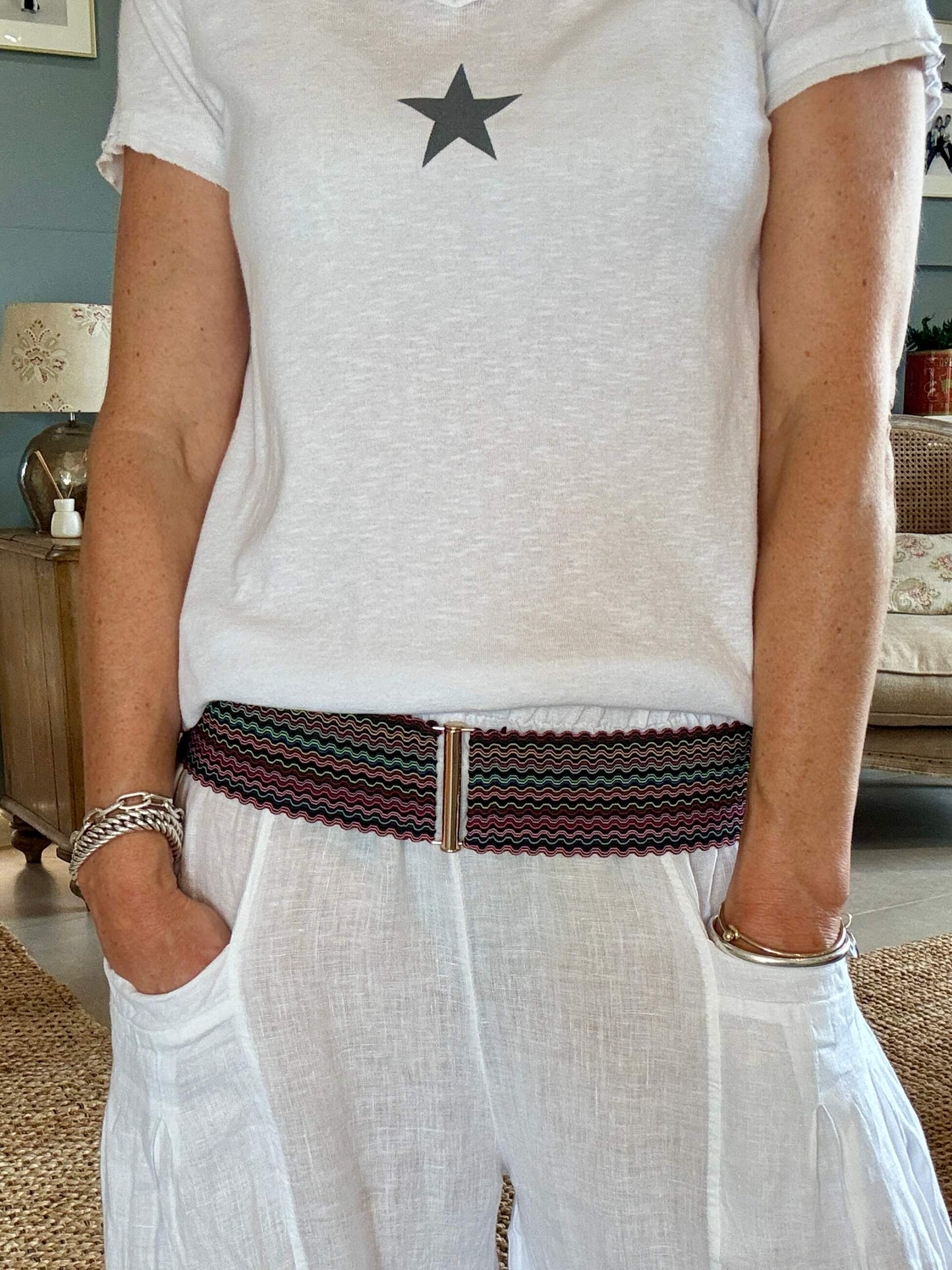 Ric Rac Belt | Multi Fluro