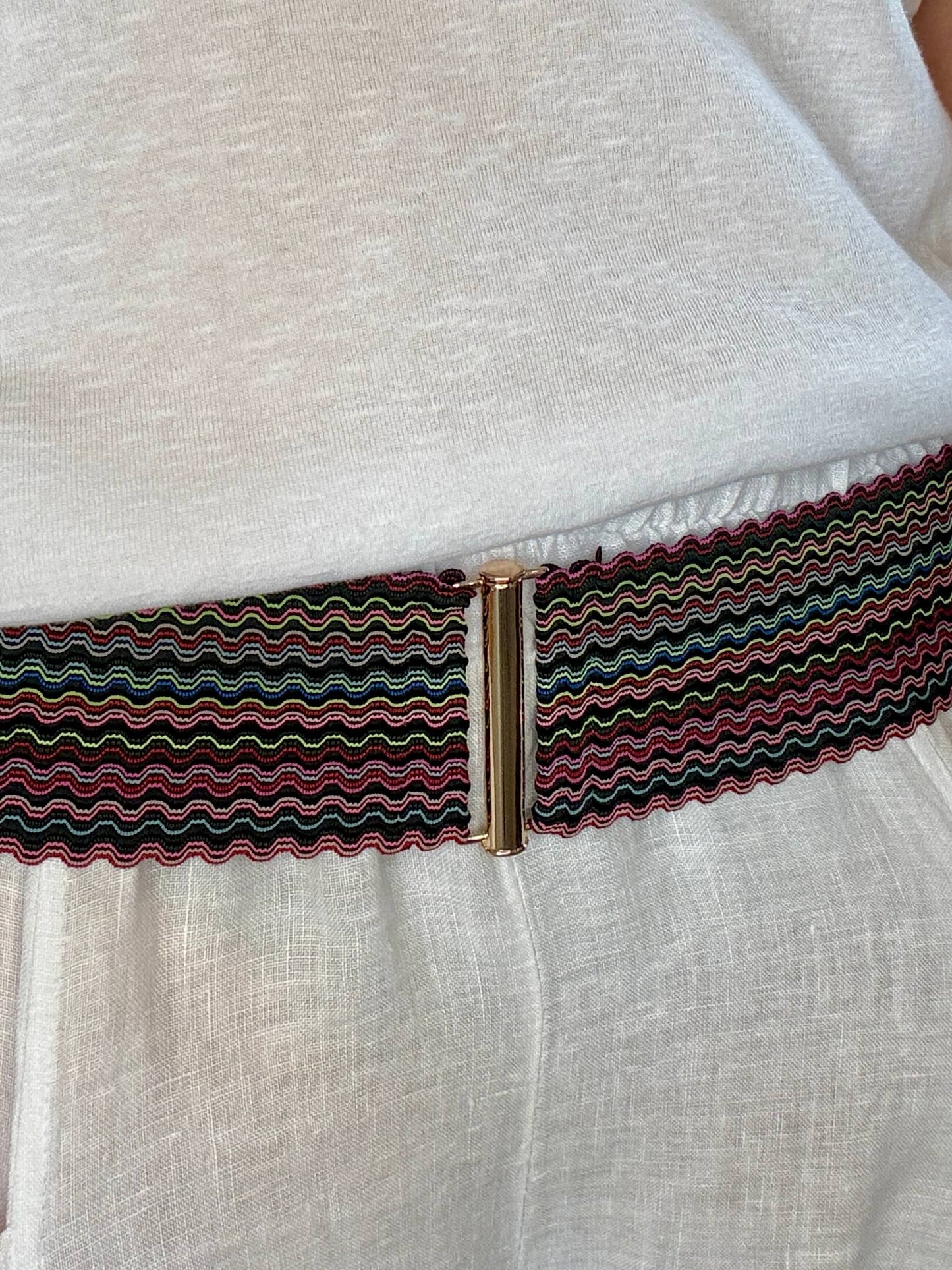 Ric Rac Belt | Multi Fluro