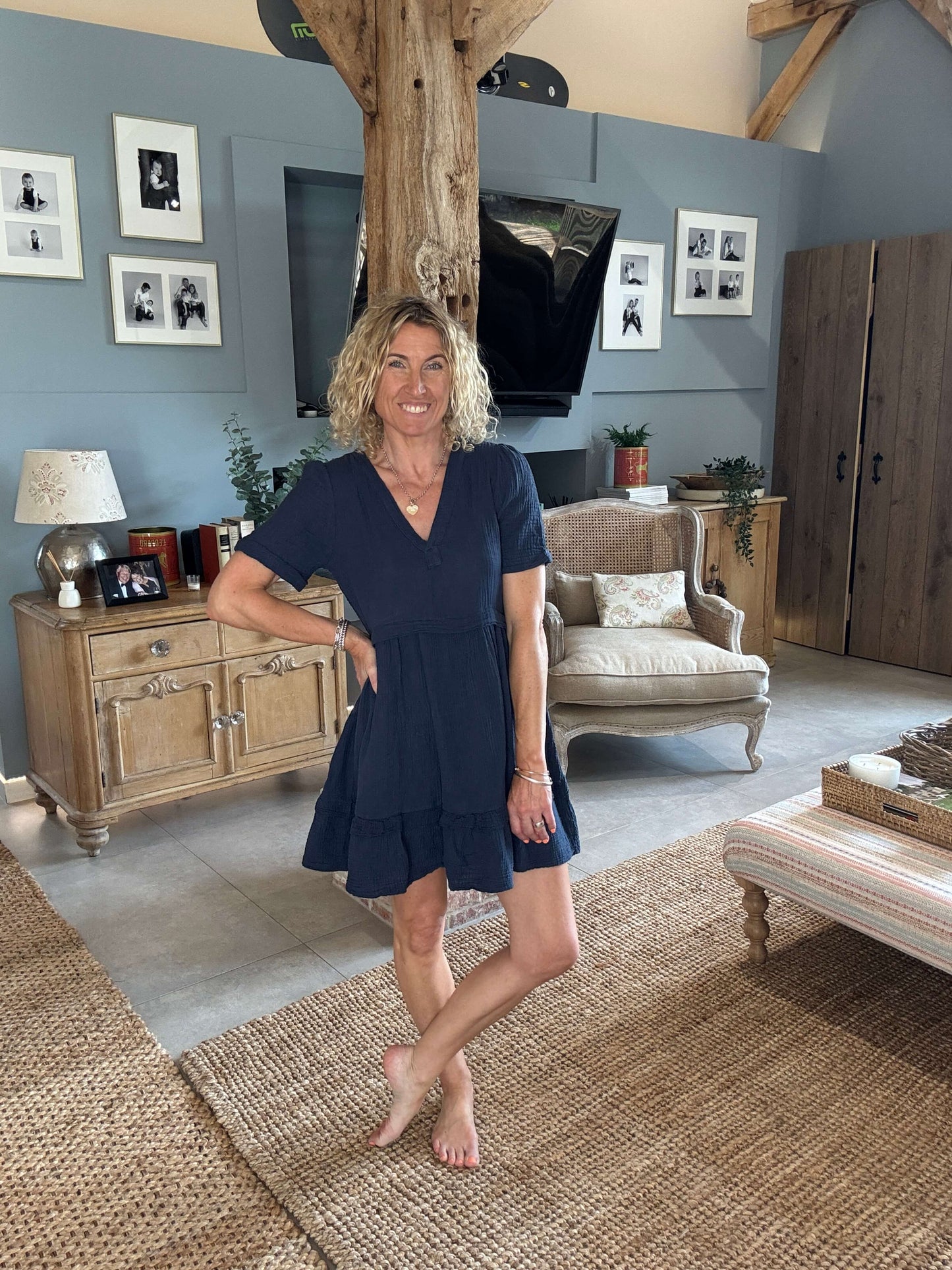 The Stevie Dress | French Navy