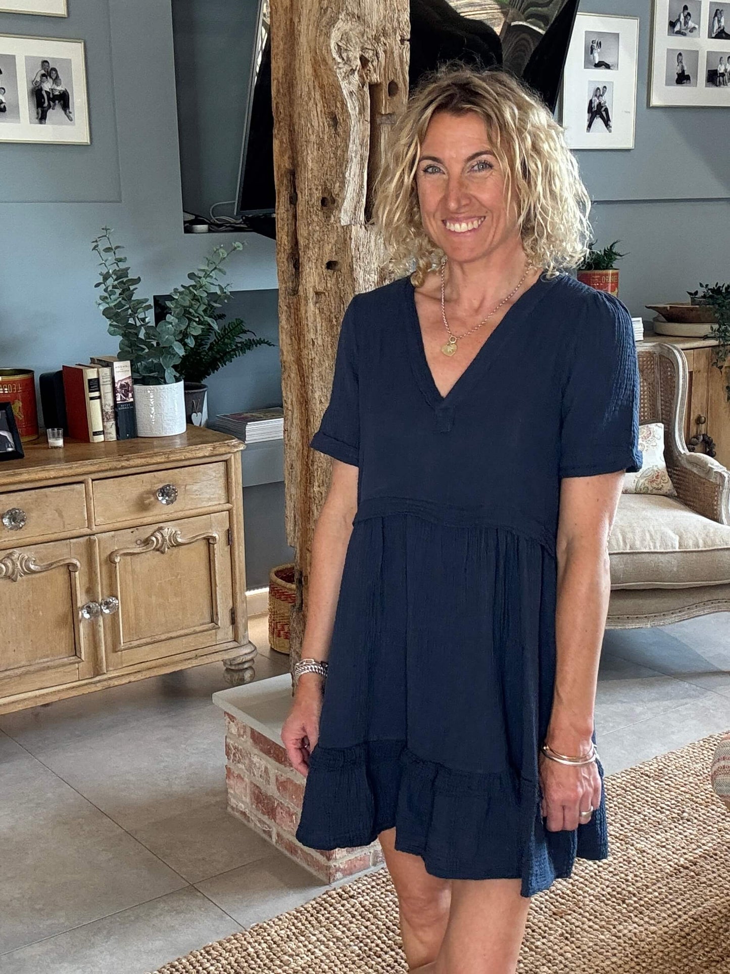 The Stevie Dress | French Navy