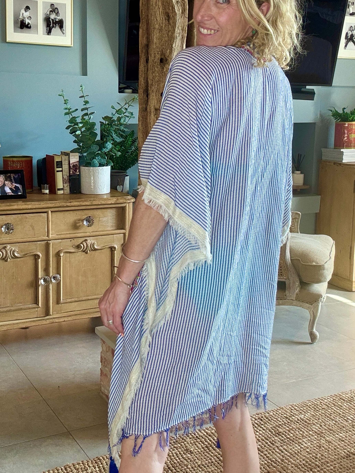 Ocean Drive Kaftan | Blue