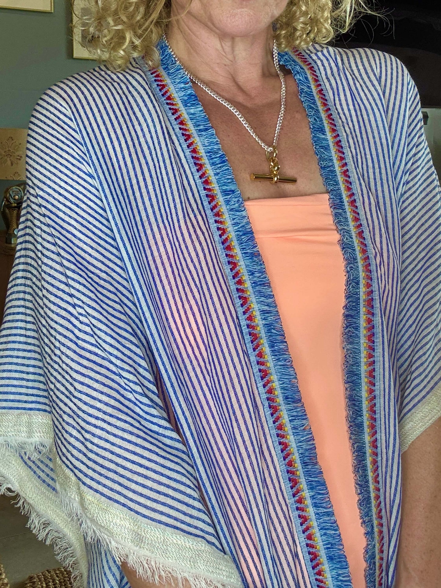 Ocean Drive Kaftan | Blue