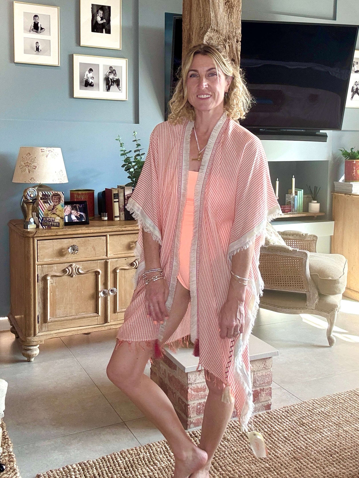 Ocean Drive Kaftan | Orange