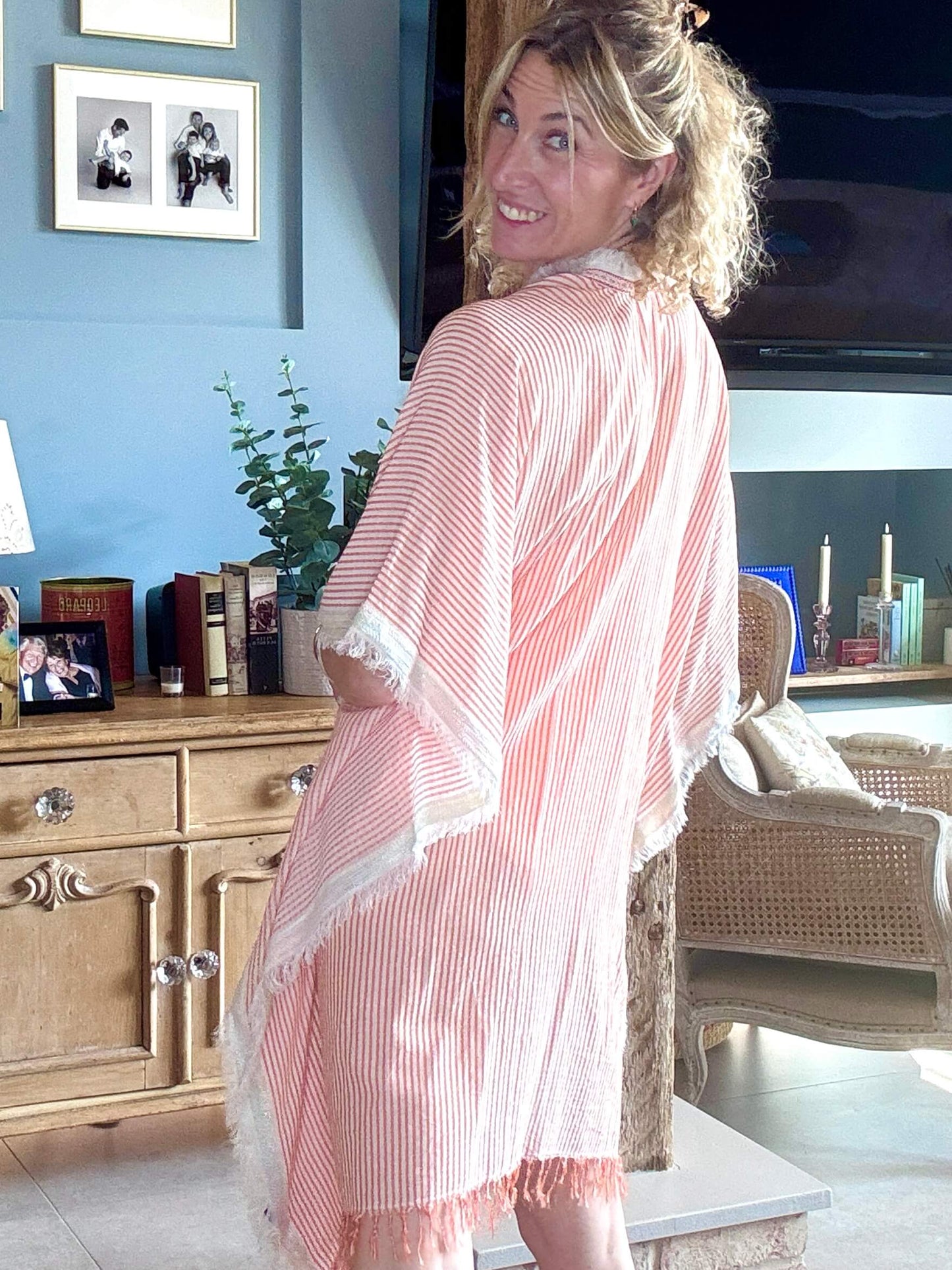 Ocean Drive Kaftan | Orange