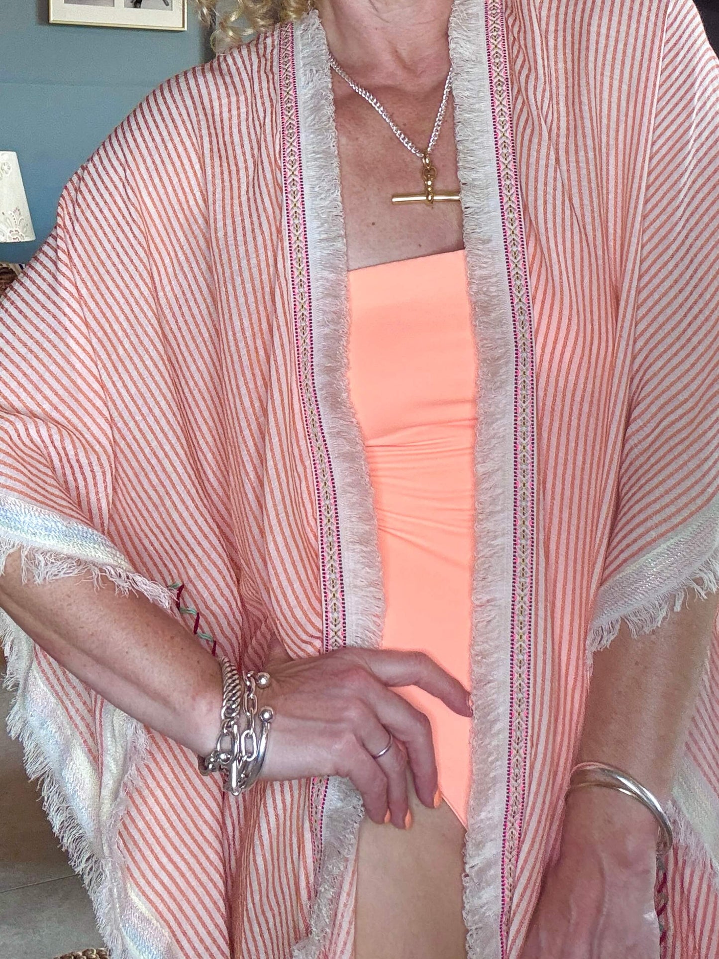 Ocean Drive Kaftan | Orange