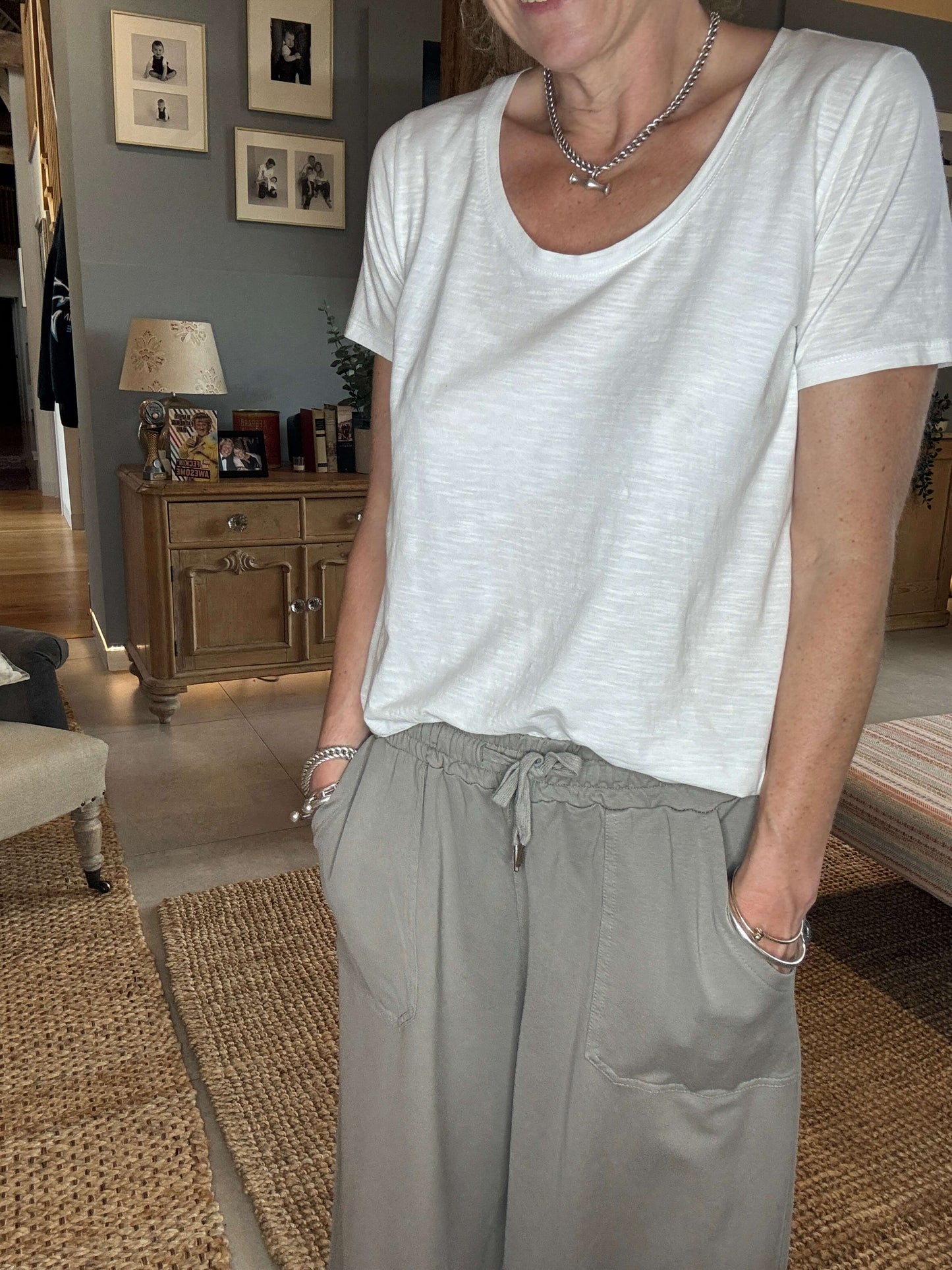 Dorset Wide Leg Jogger | Mocha (NEW)