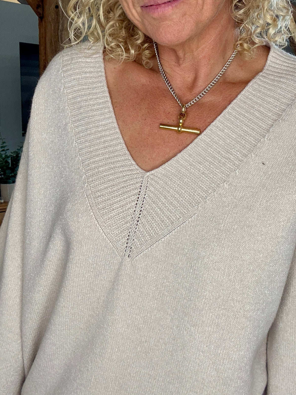The Pavilion Knit | Cream