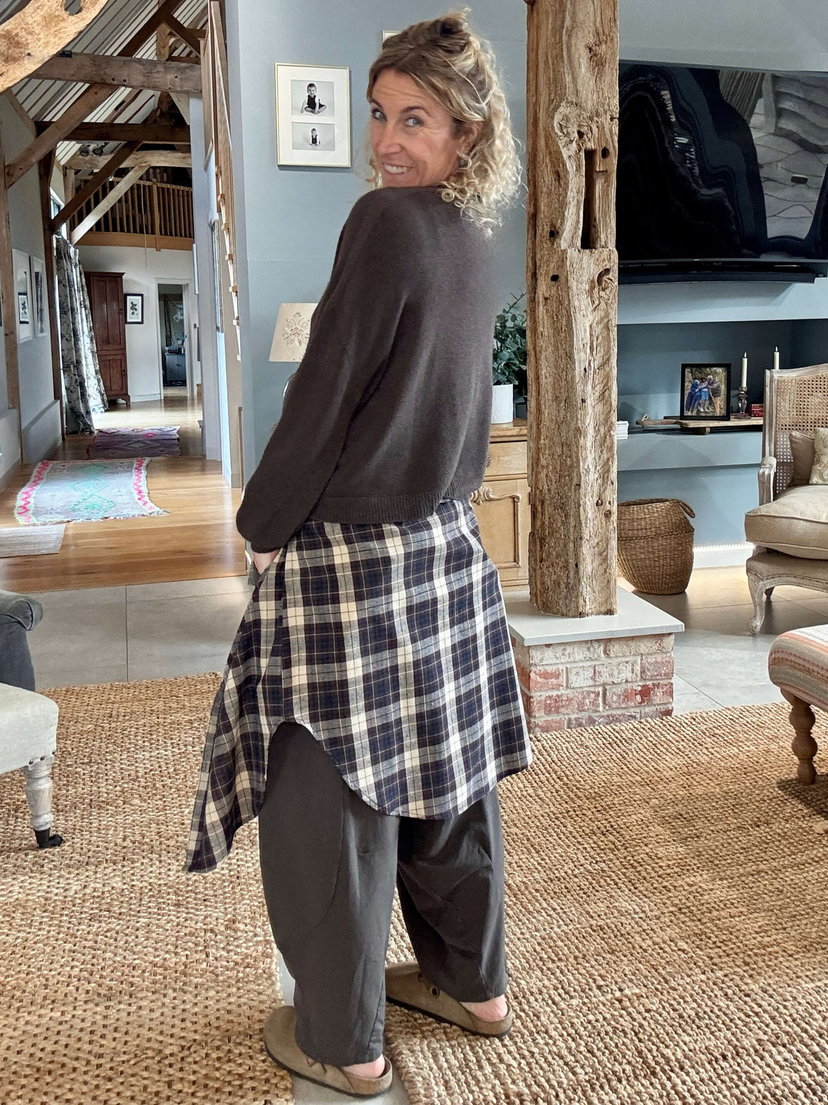 Billy Plaid Shirt | Brown