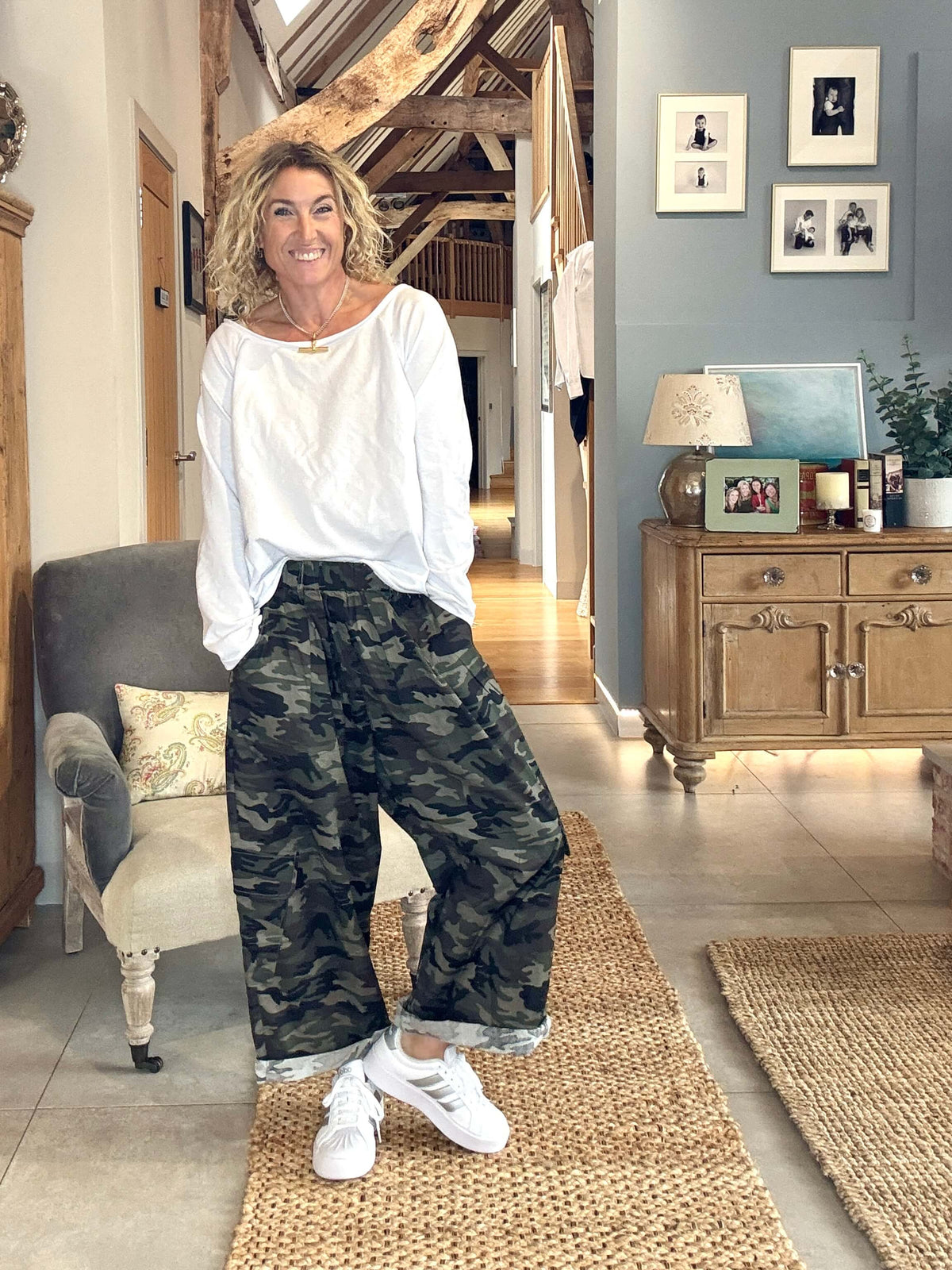 Camo Cargos
