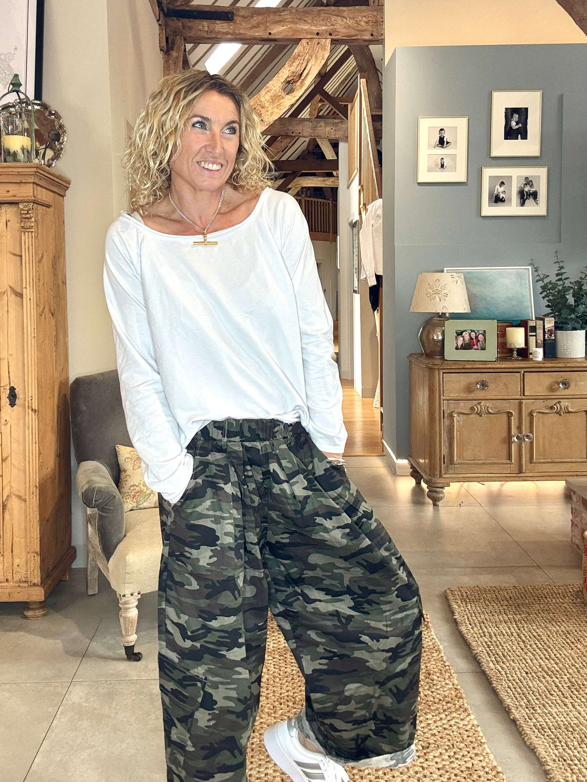 Camo Cargos