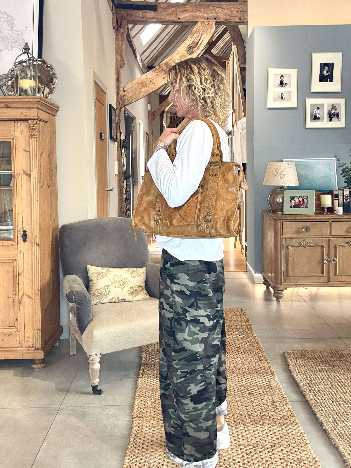 Sienna Slouch Bag | Camel
