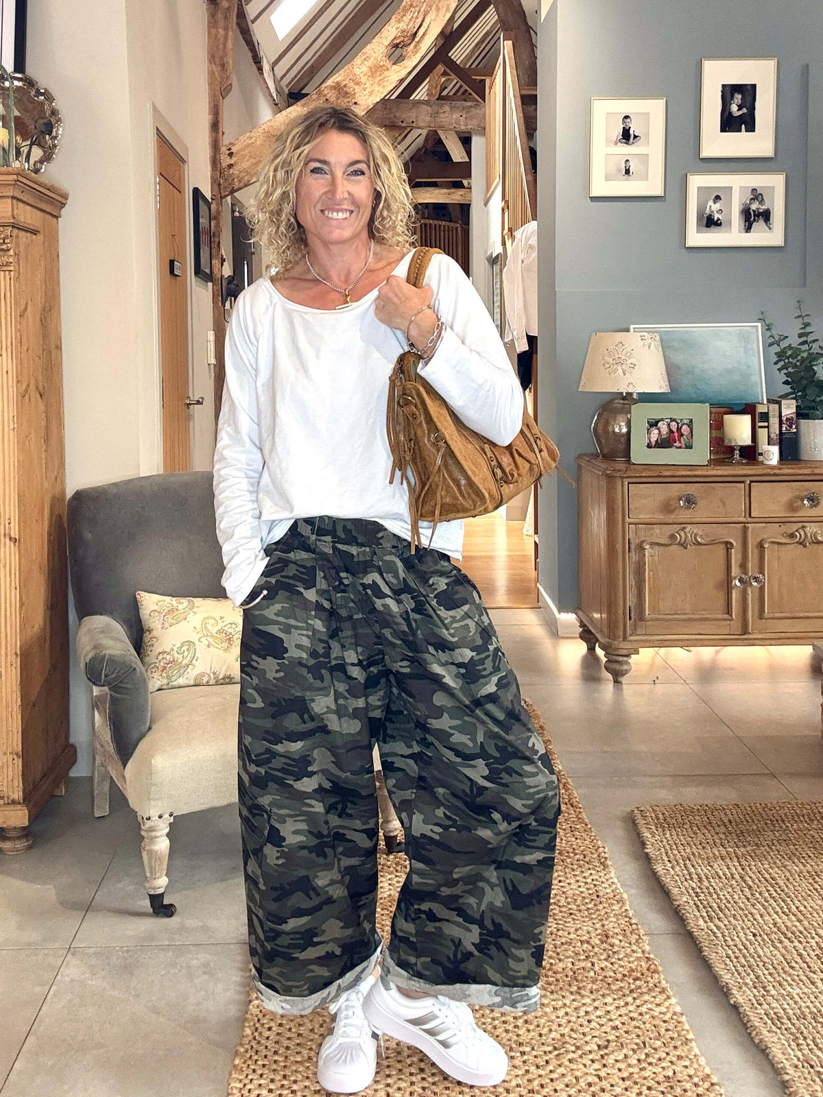 Camo Cargos