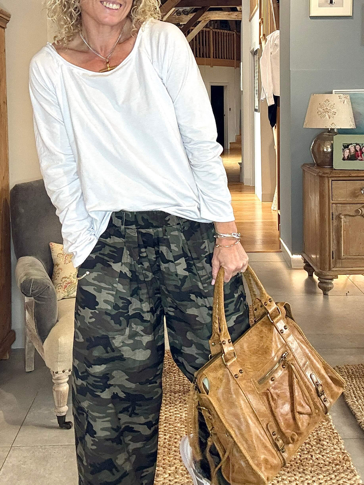 Sienna Slouch Bag | Camel