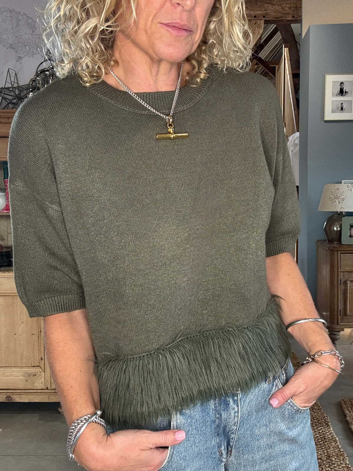 Chamonix Knit | Khaki