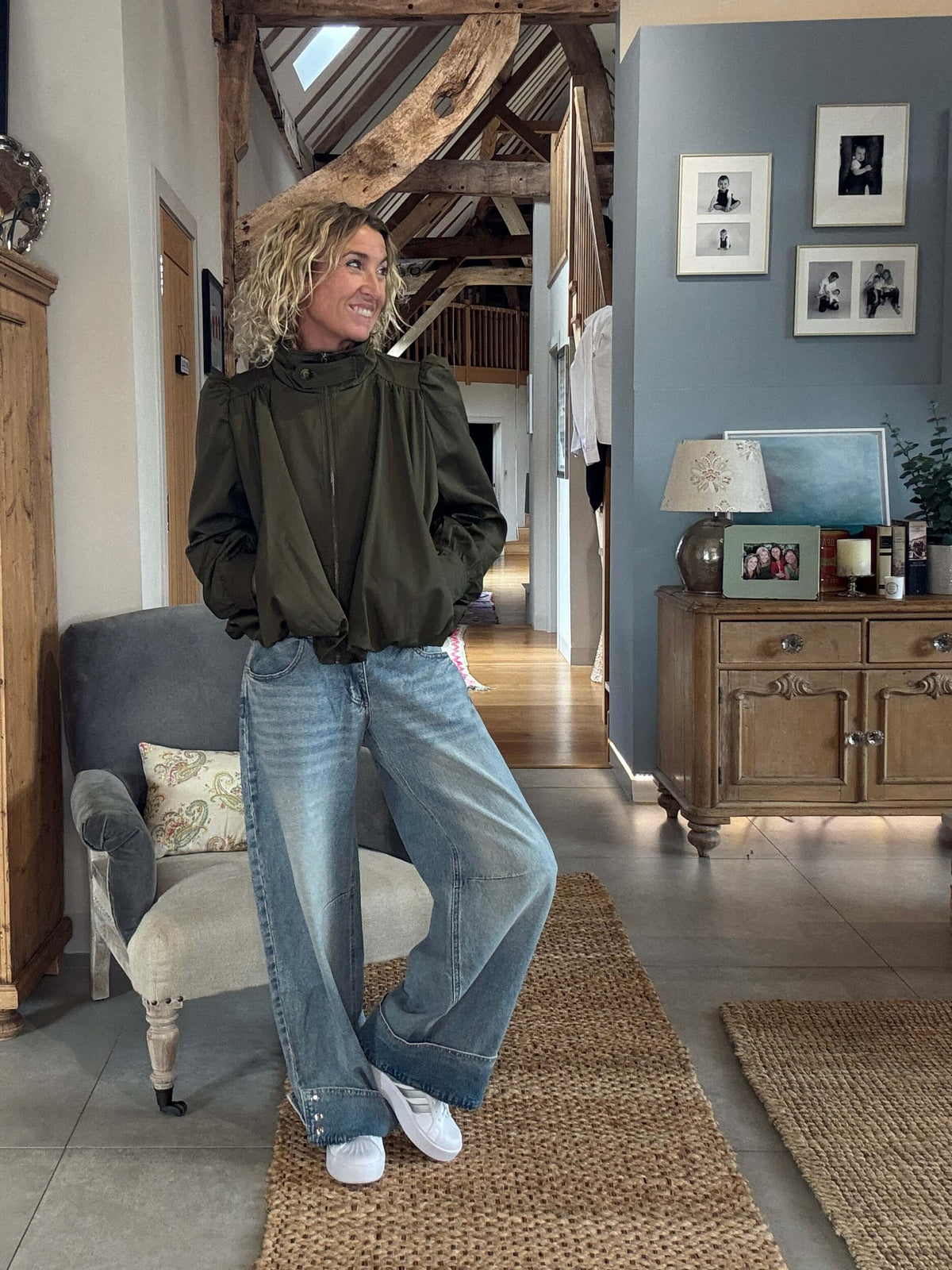 The Marlow Bubble Jacket | Khaki