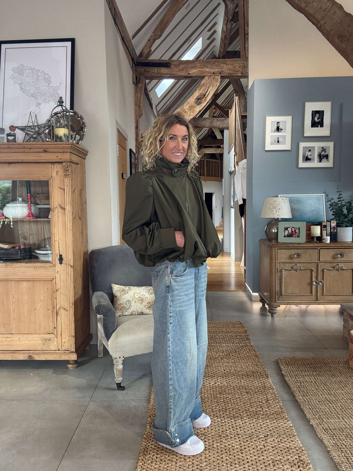 The Marlow Bubble Jacket | Khaki