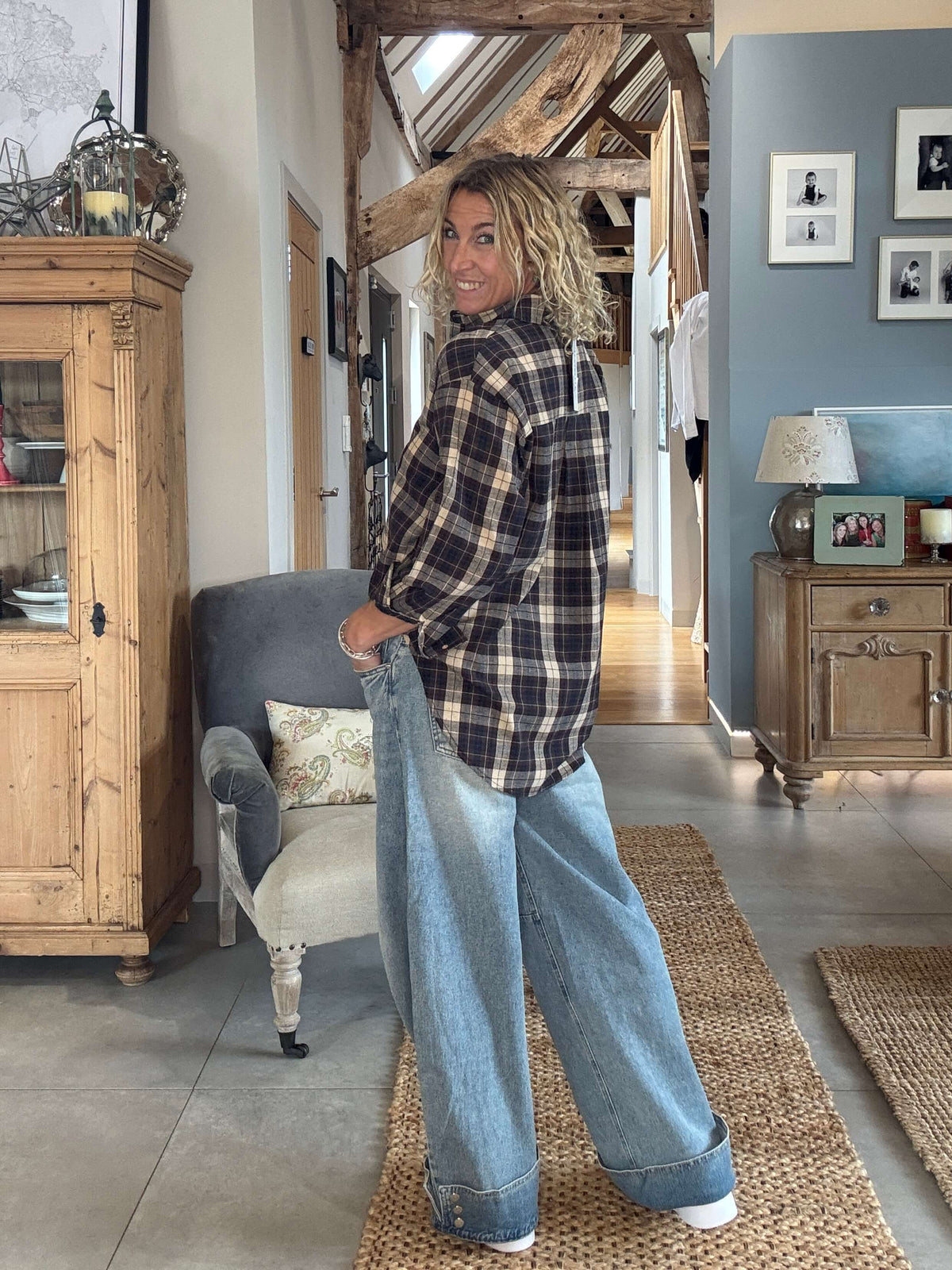 Billy Plaid Shirt | Brown