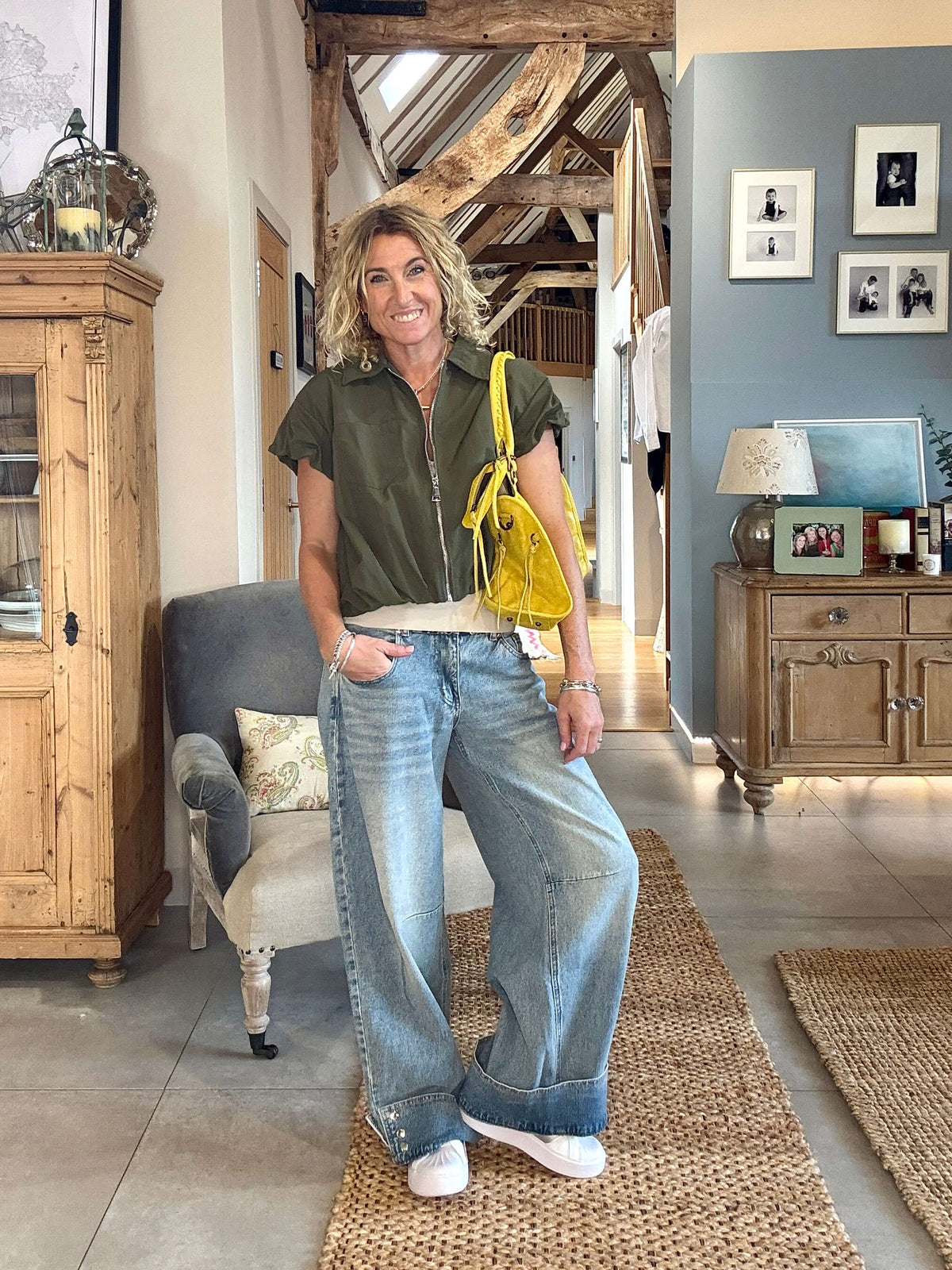 The Texas Slouch Bag | Mustard