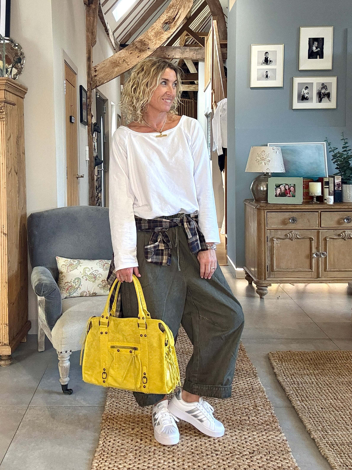 The Texas Slouch Bag | Mustard