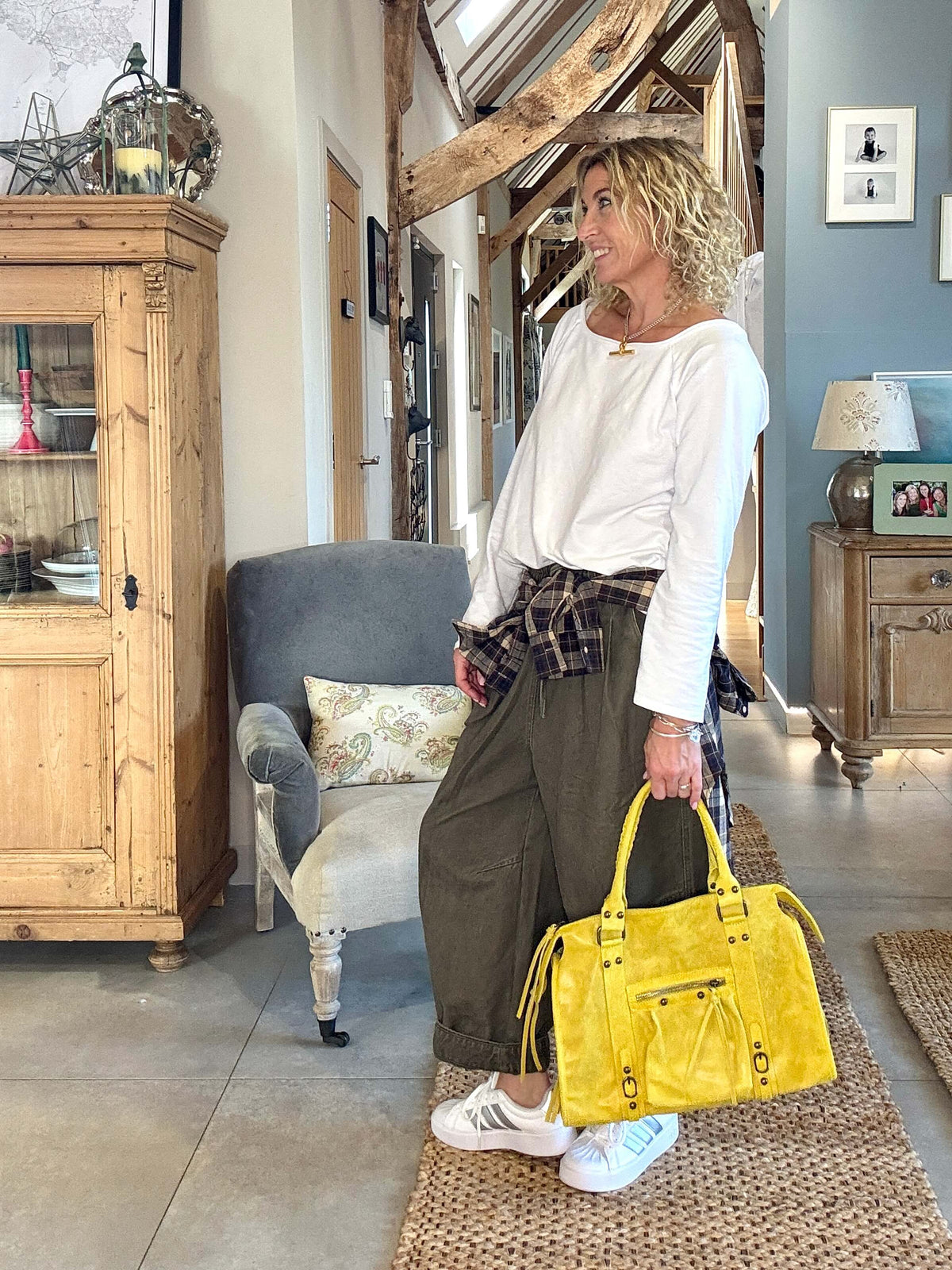 The Texas Slouch Bag | Mustard