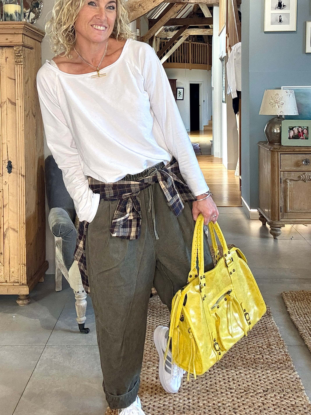 The Texas Slouch Bag | Mustard