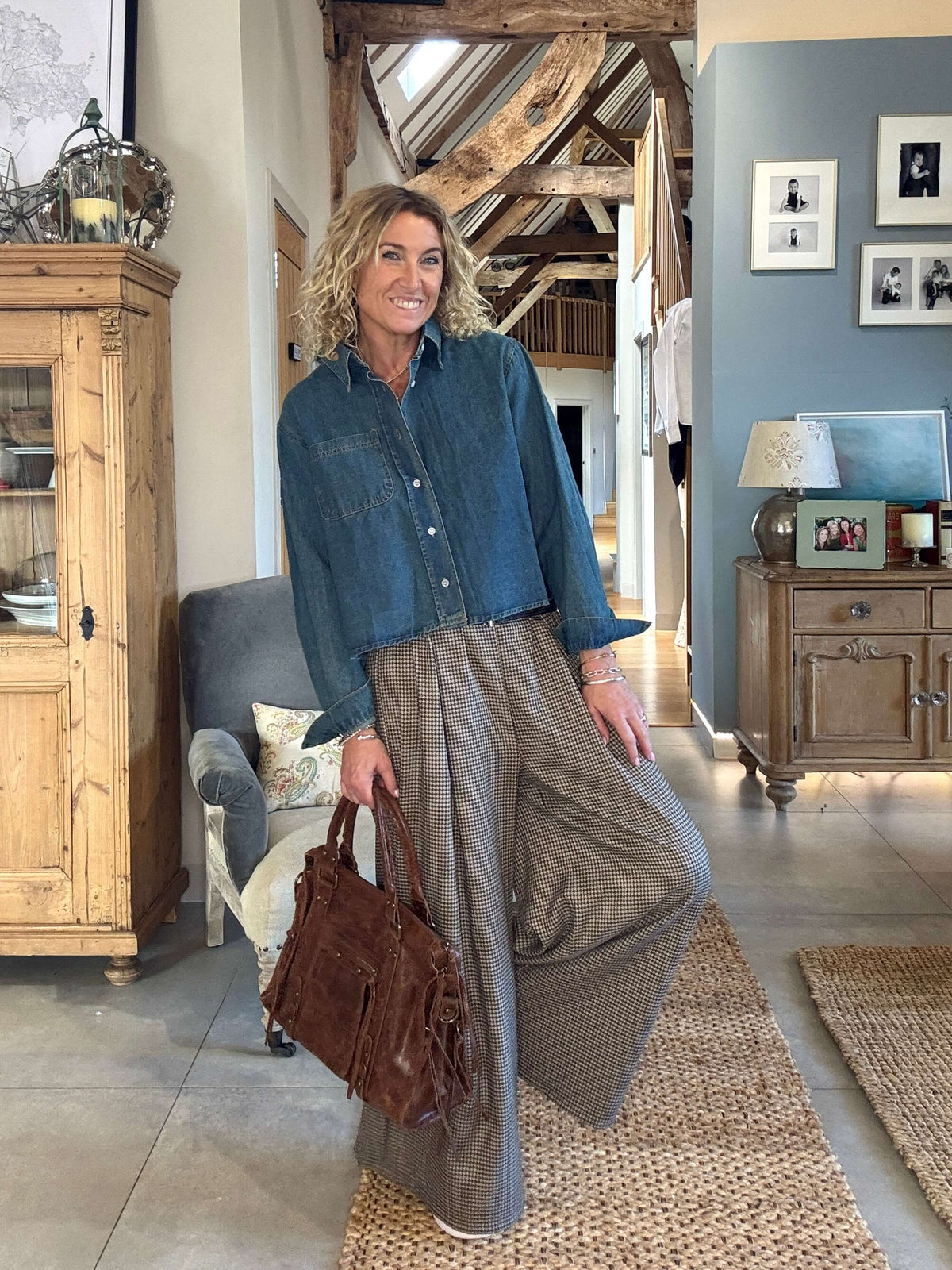Sienna Slouch Bag | Cognac