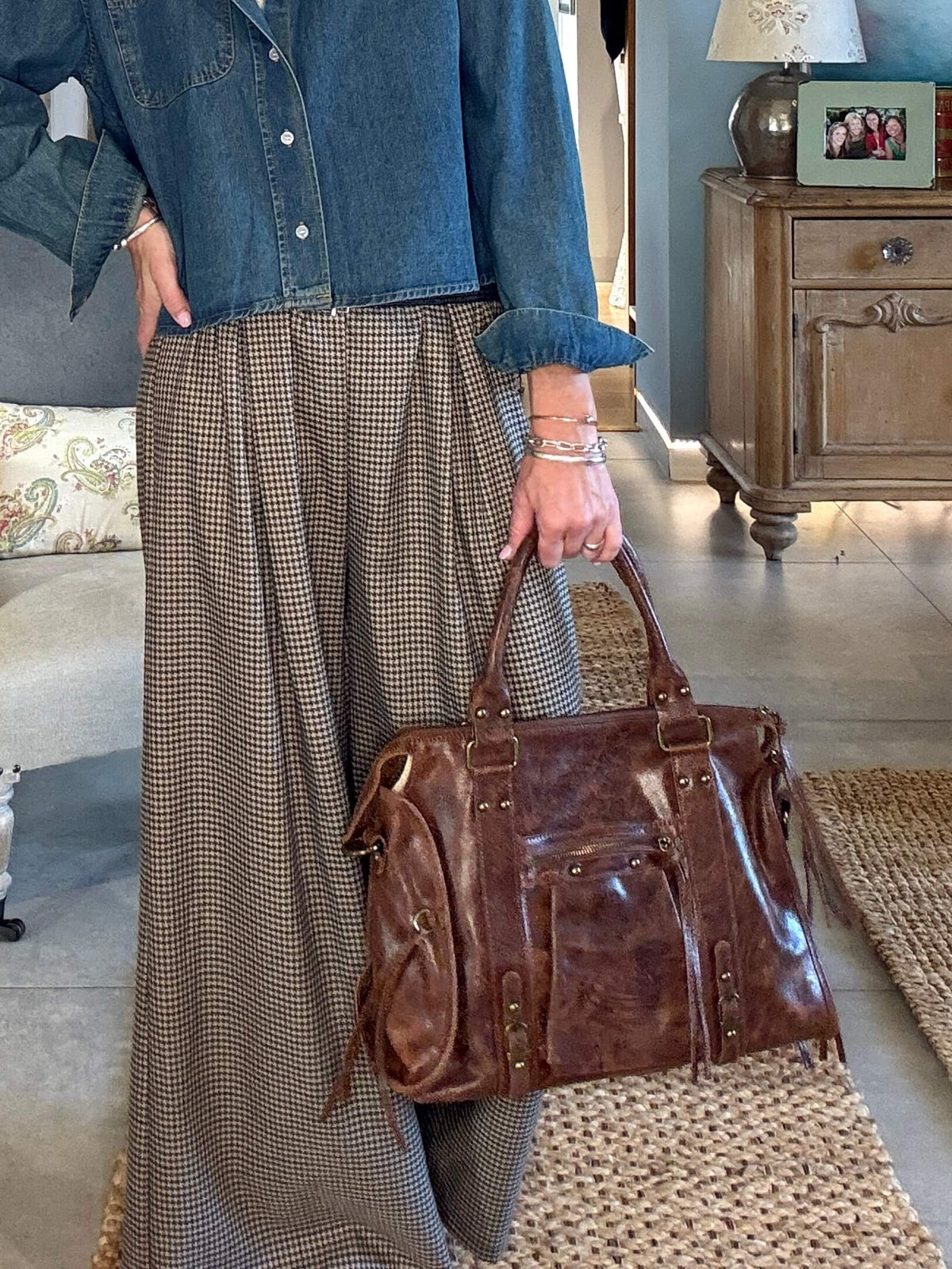 Sienna Slouch Bag | Cognac