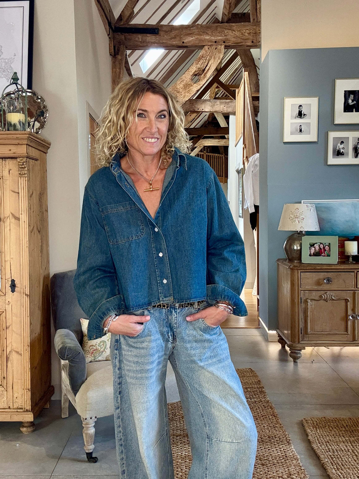 The Hunter Denim Shacket