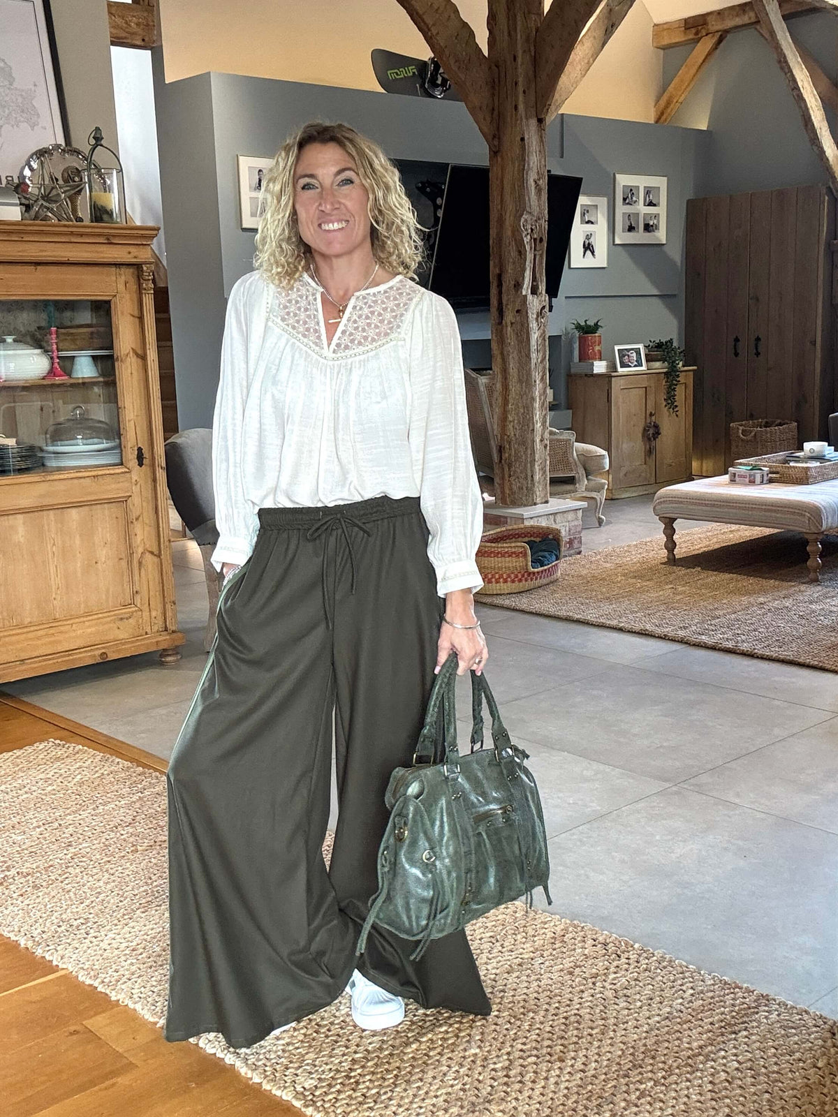 Sienna Slouch Bag | Khaki