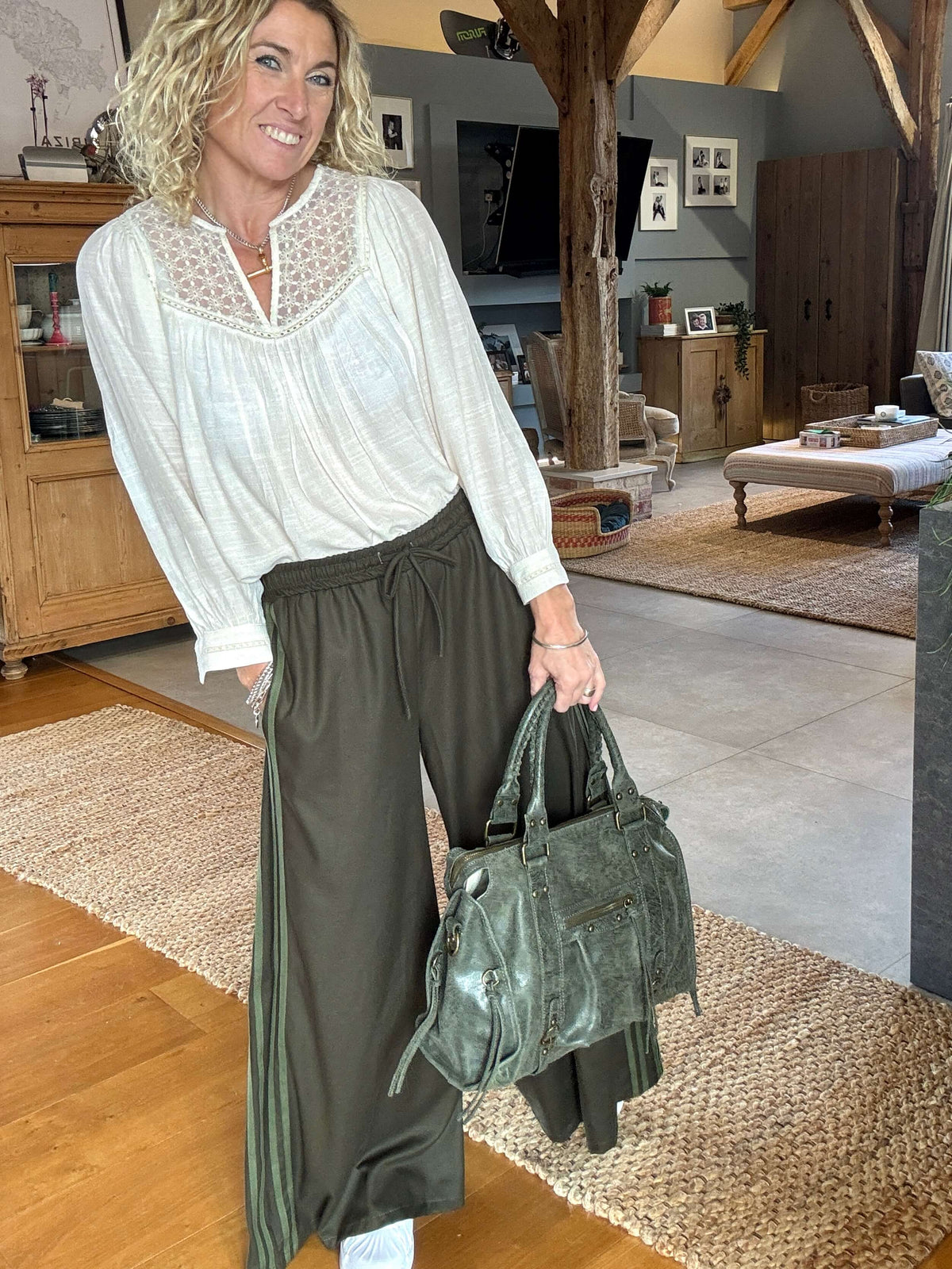 Sienna Slouch Bag | Khaki