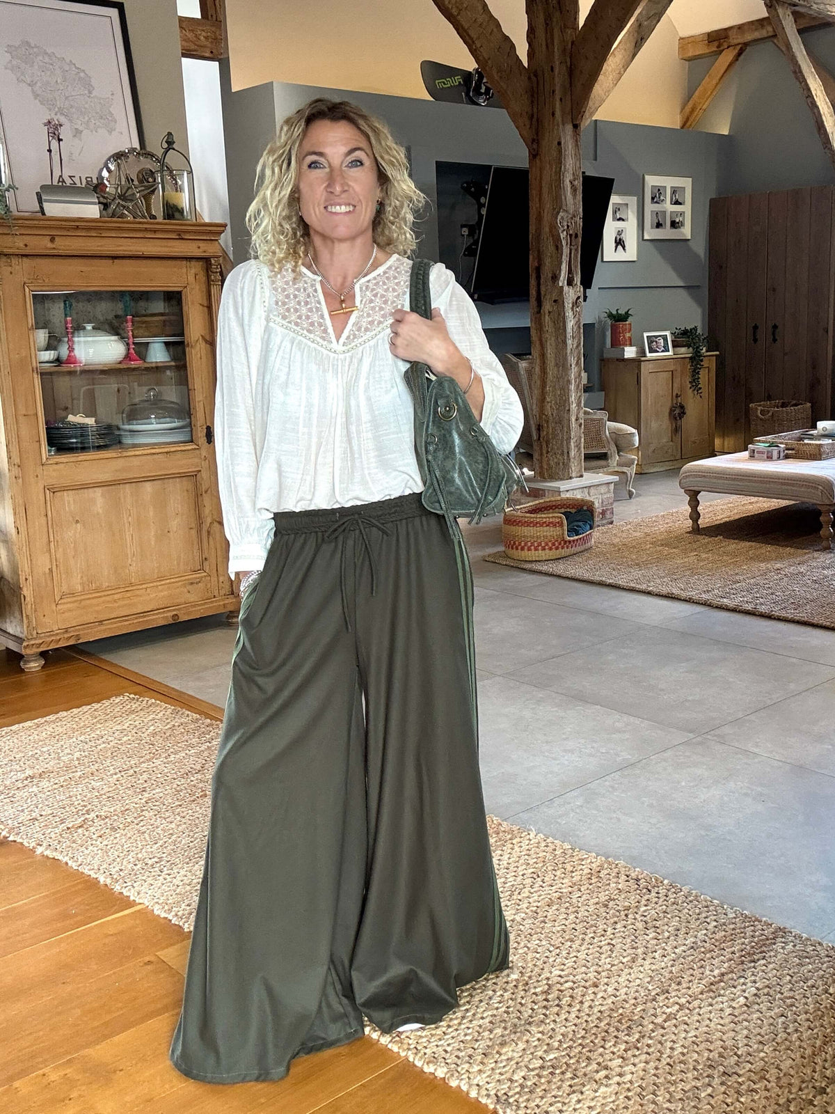 Sienna Slouch Bag | Khaki