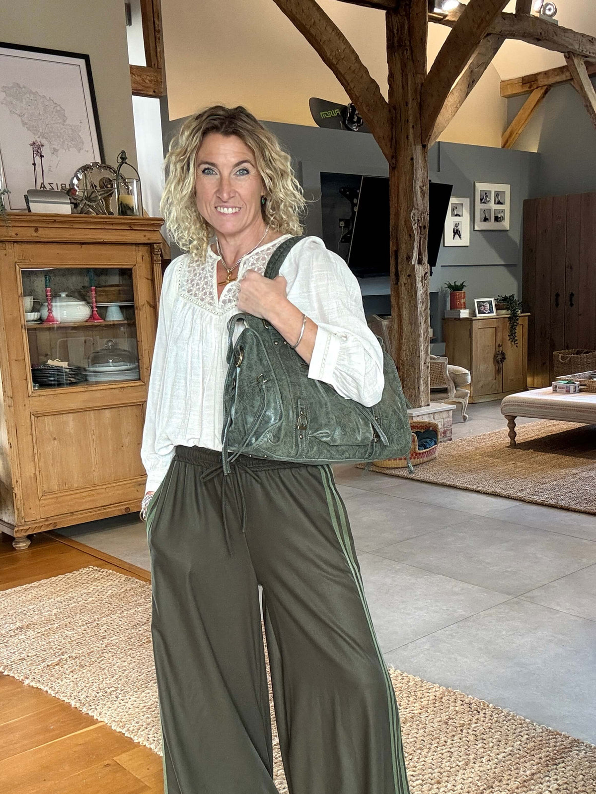 Sienna Slouch Bag | Khaki