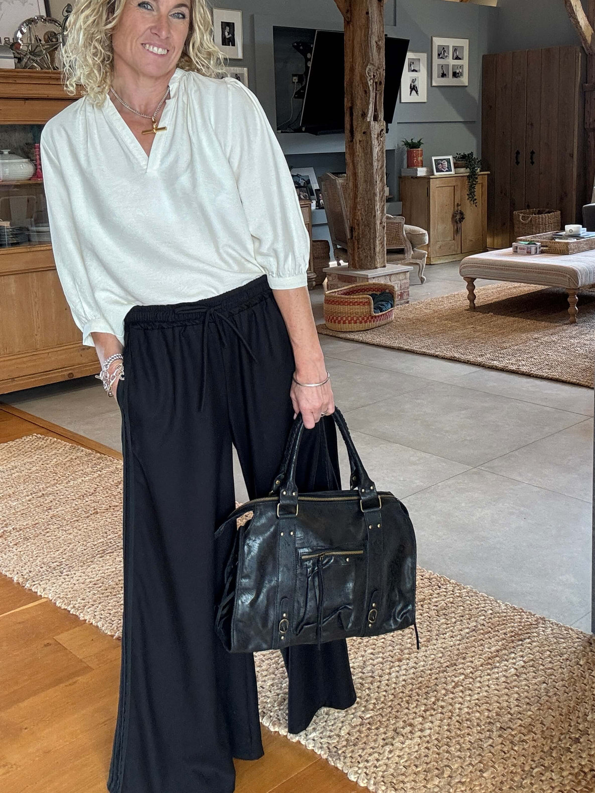 Sienna Slouch Bag | Black
