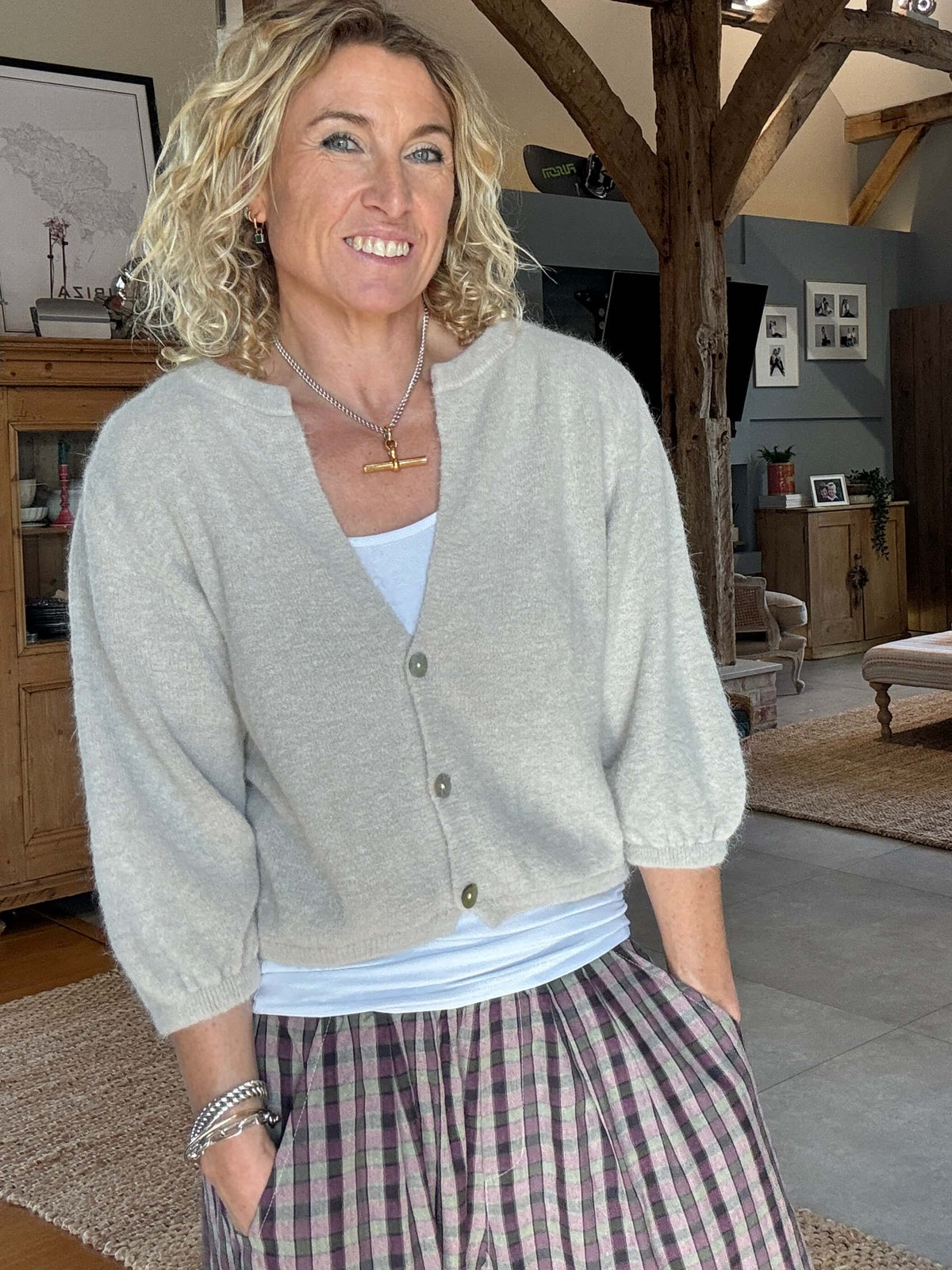 The Harper Cardigan | Oatmeal