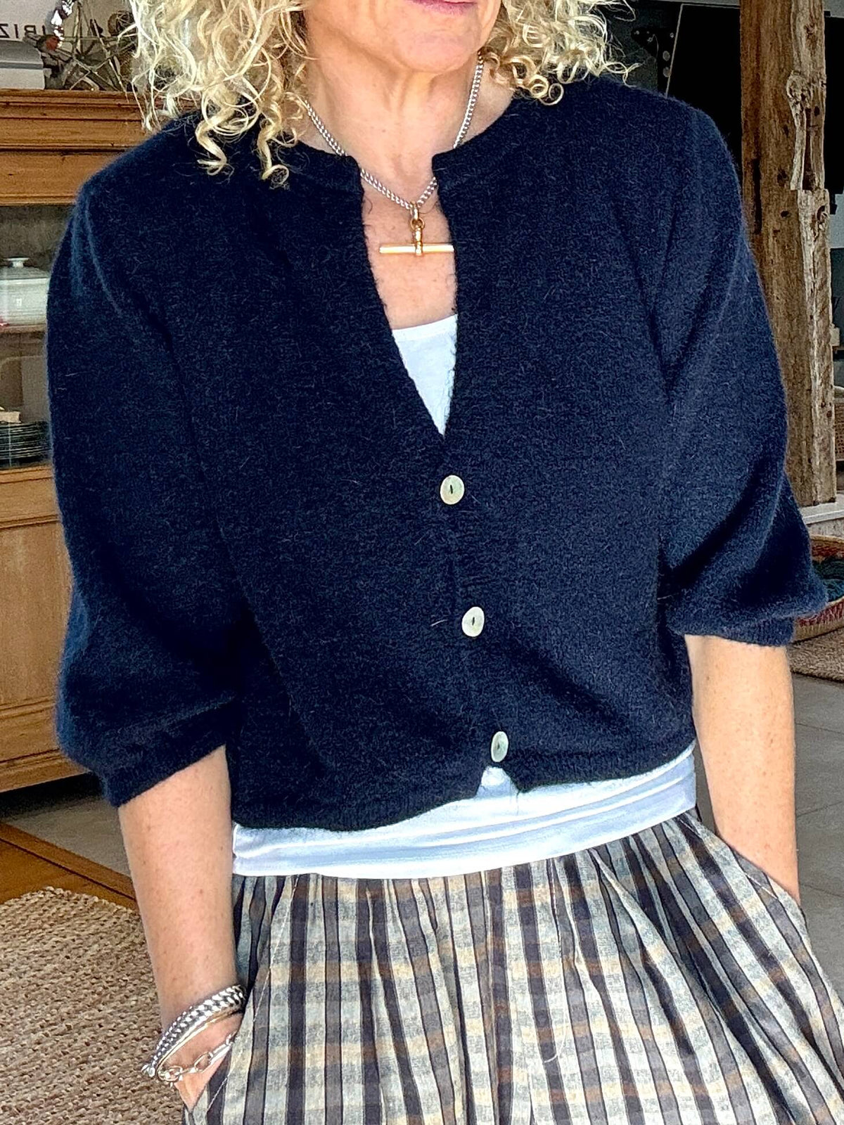The Harper Cardigan | Navy