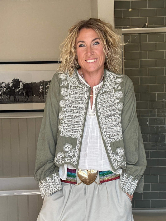 Oriana Jacket | Khaki