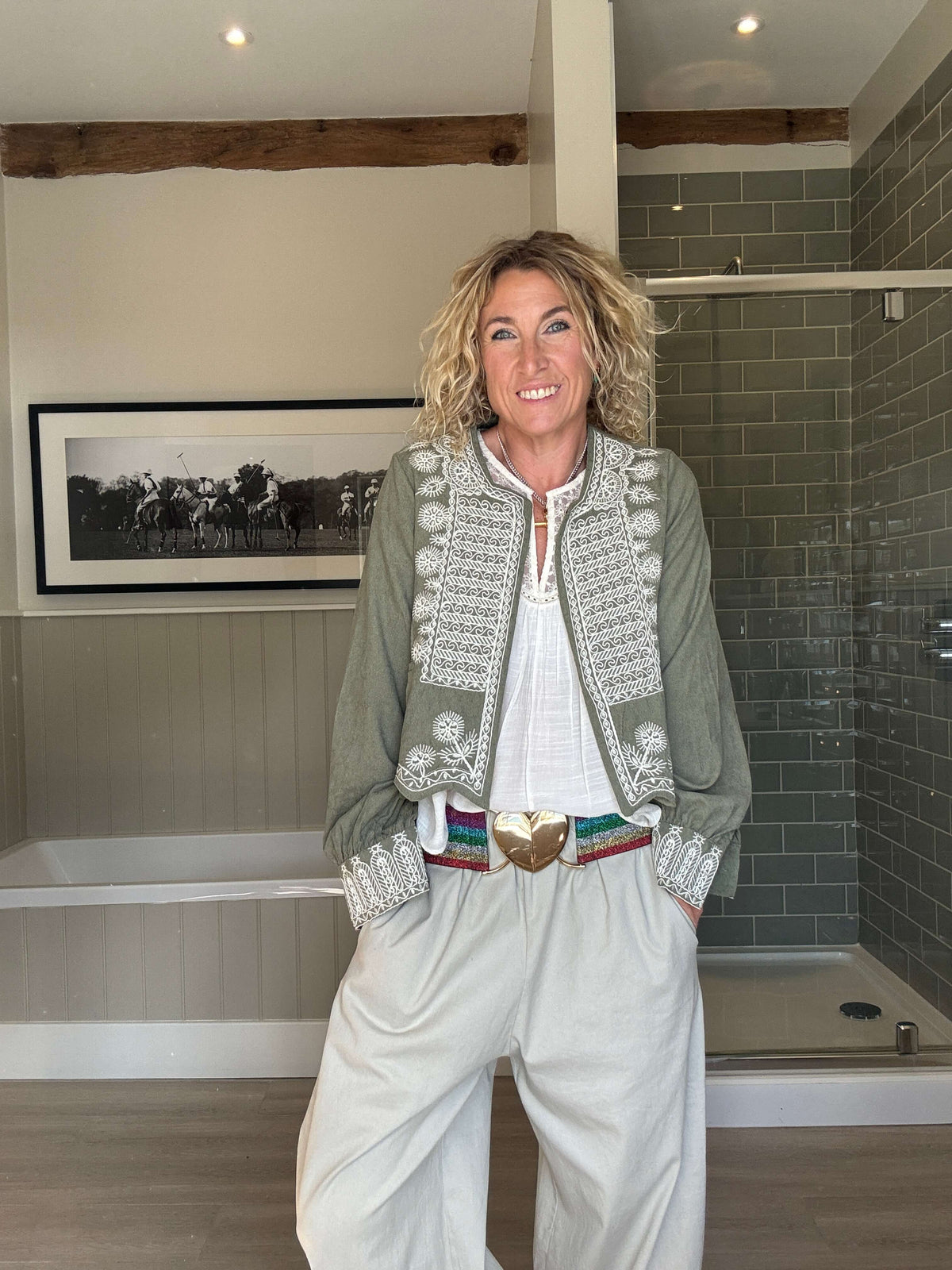 Oriana Jacket | Khaki