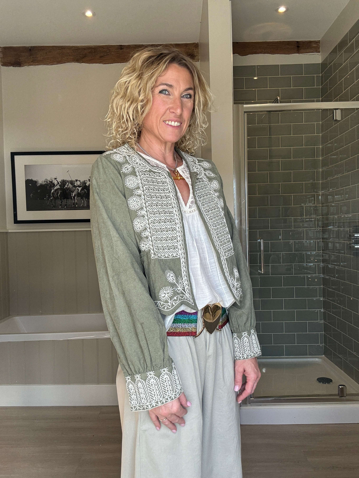 Oriana Jacket | Khaki