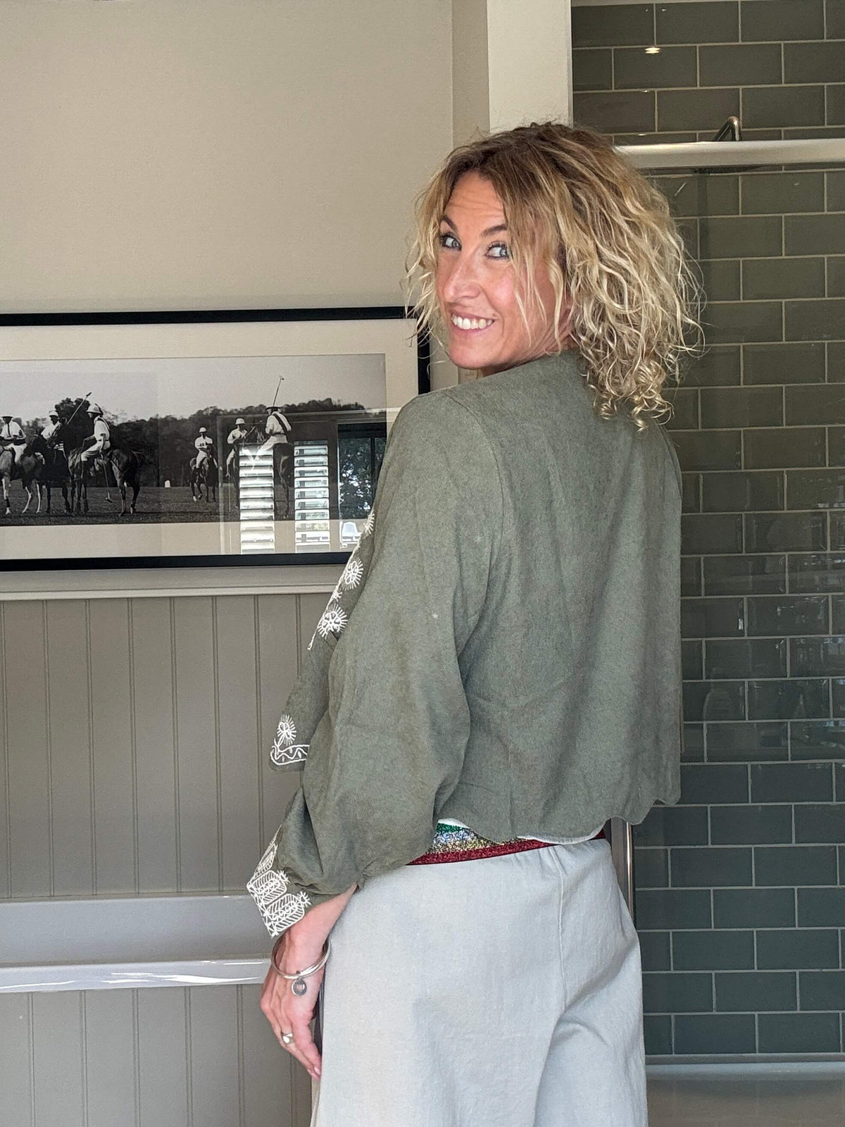 Oriana Jacket | Khaki