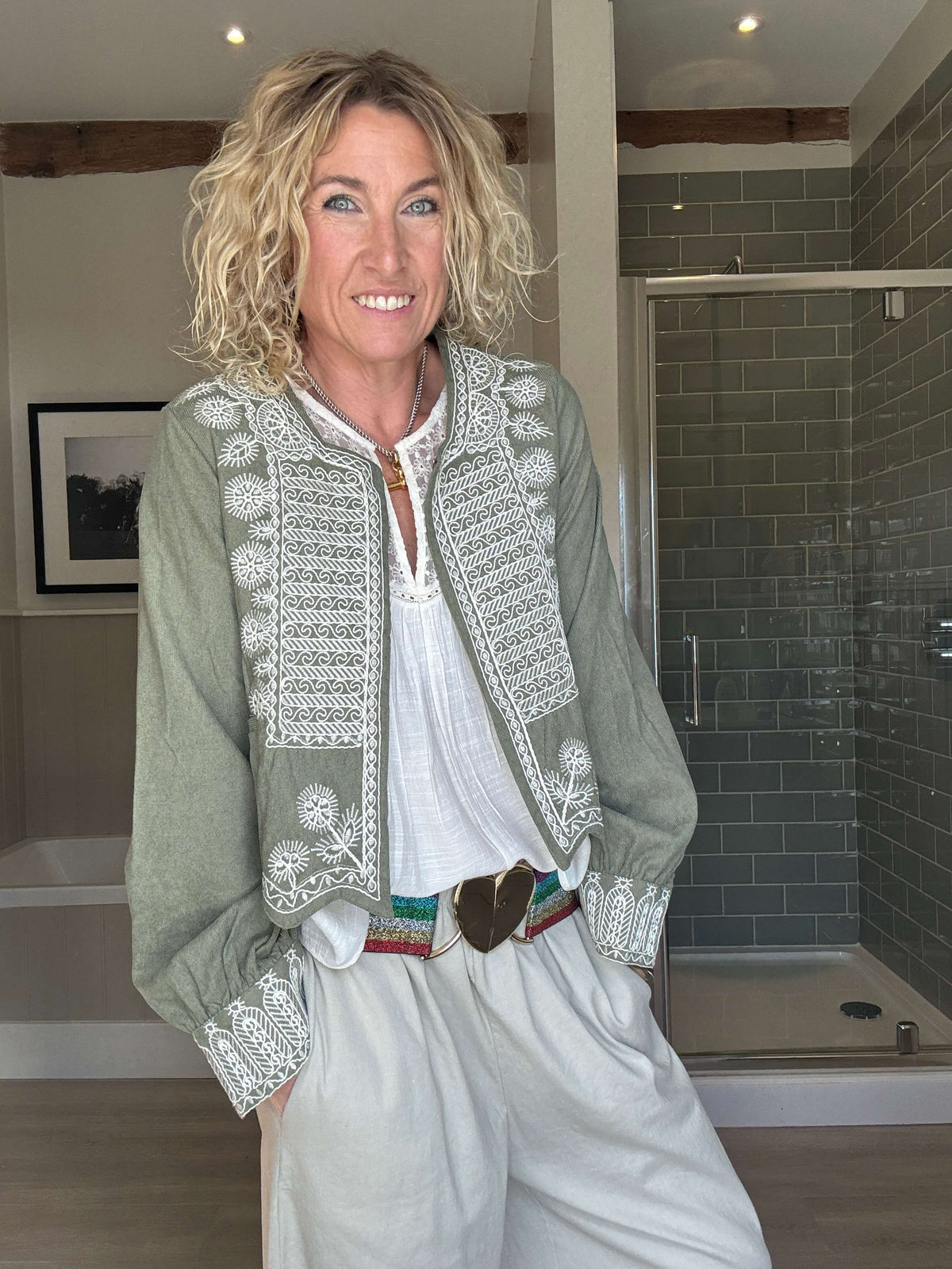 Oriana Jacket | Khaki