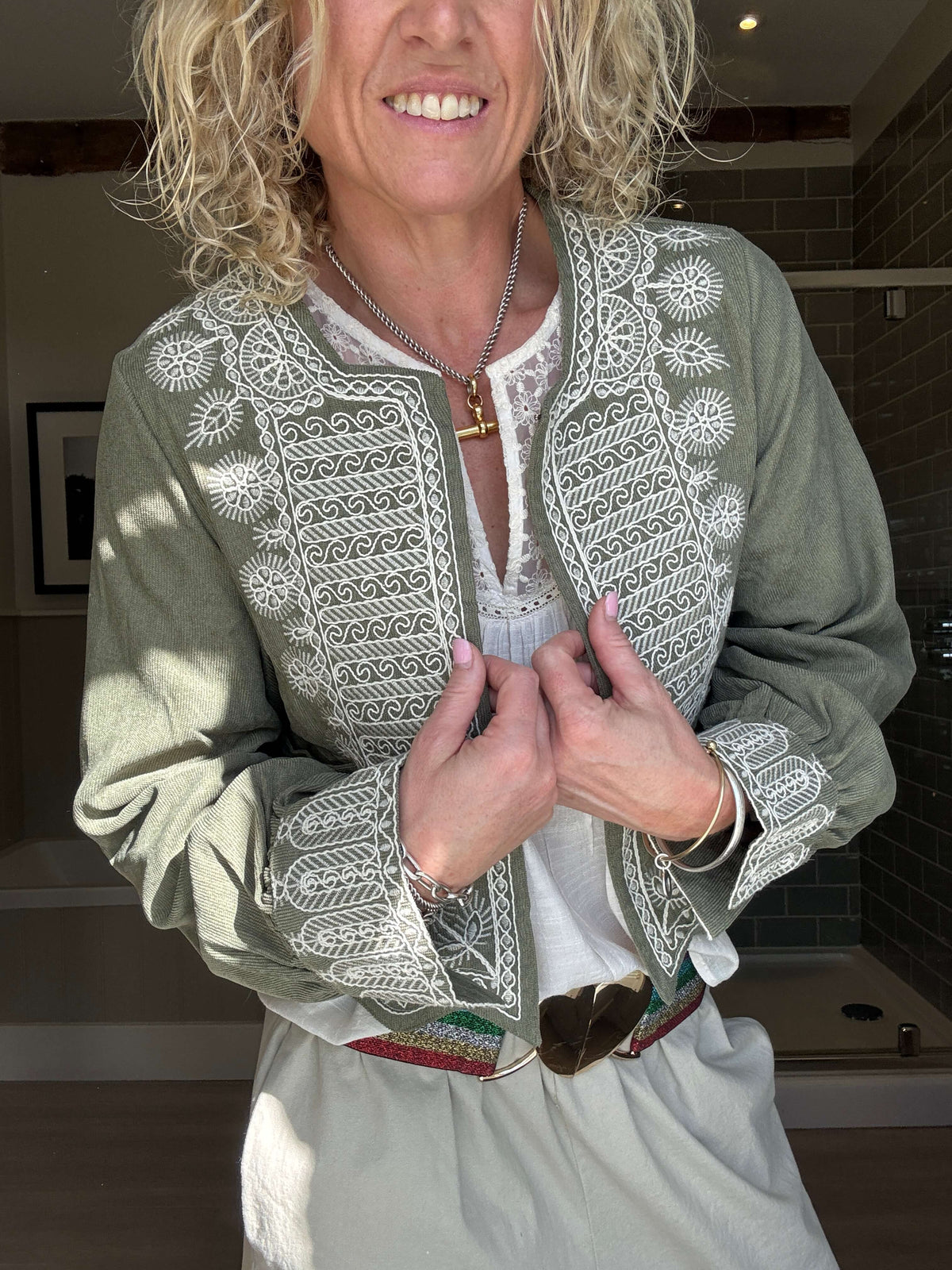Oriana Jacket | Khaki