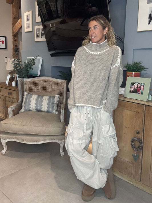 Meribel Knit | Oatmeal