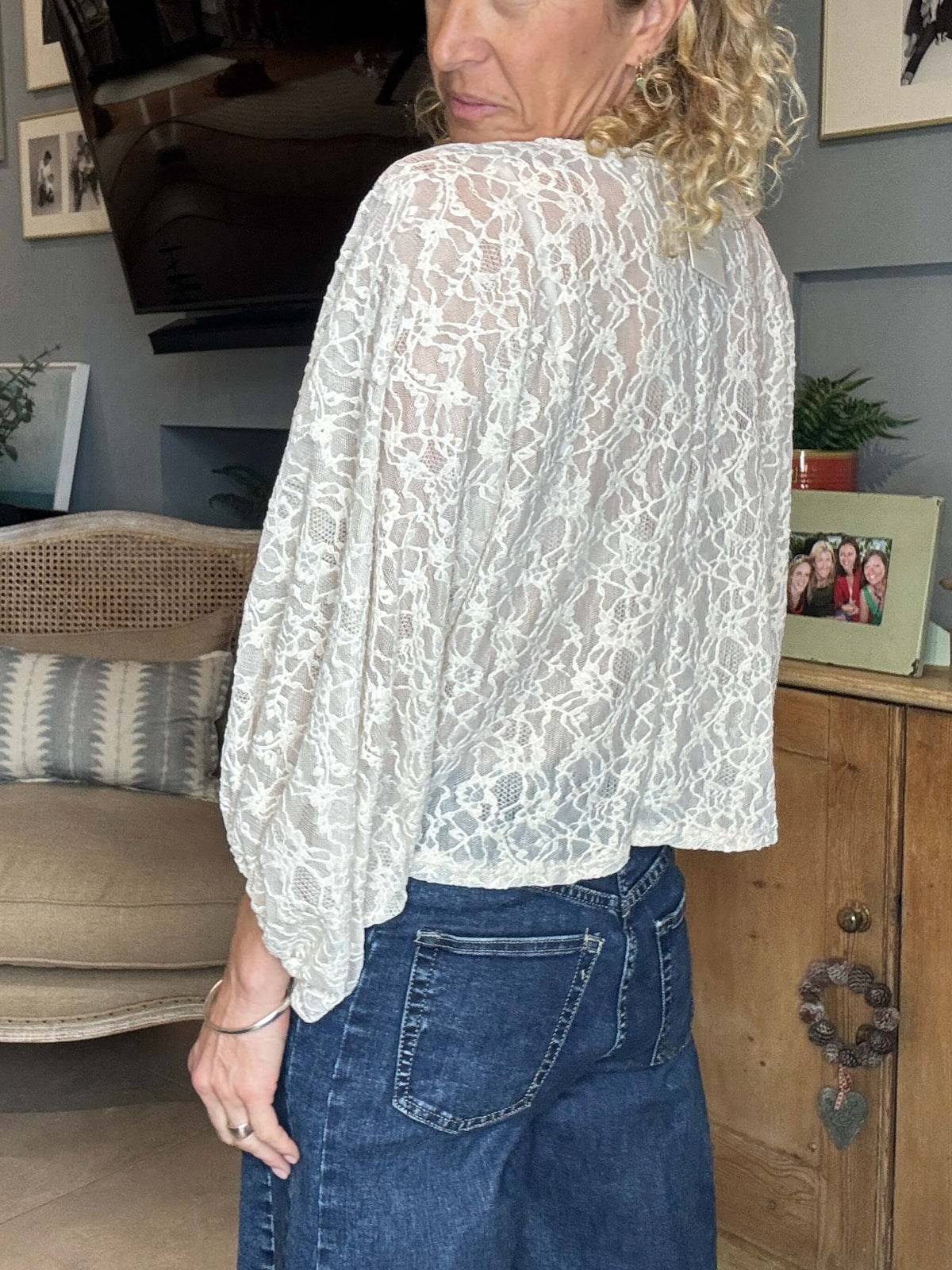 Mayfair Lace Top | Ivory