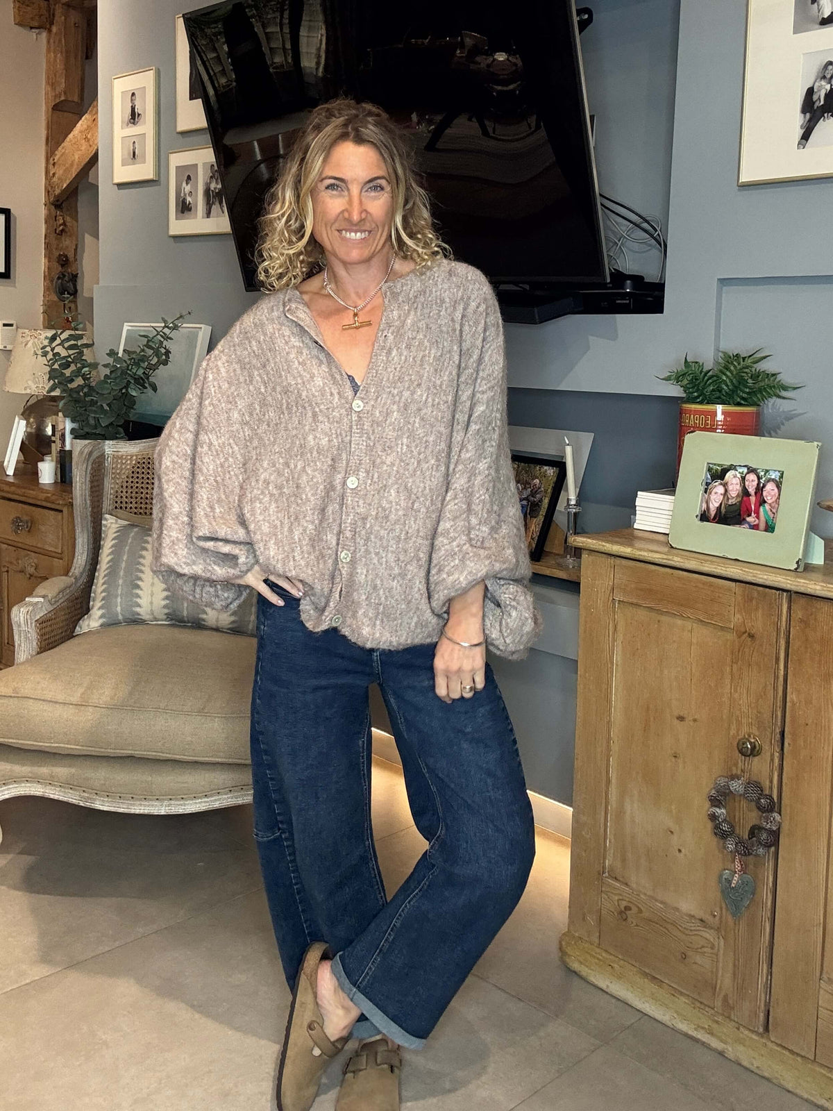 Slouch Cardi | Oatmeal