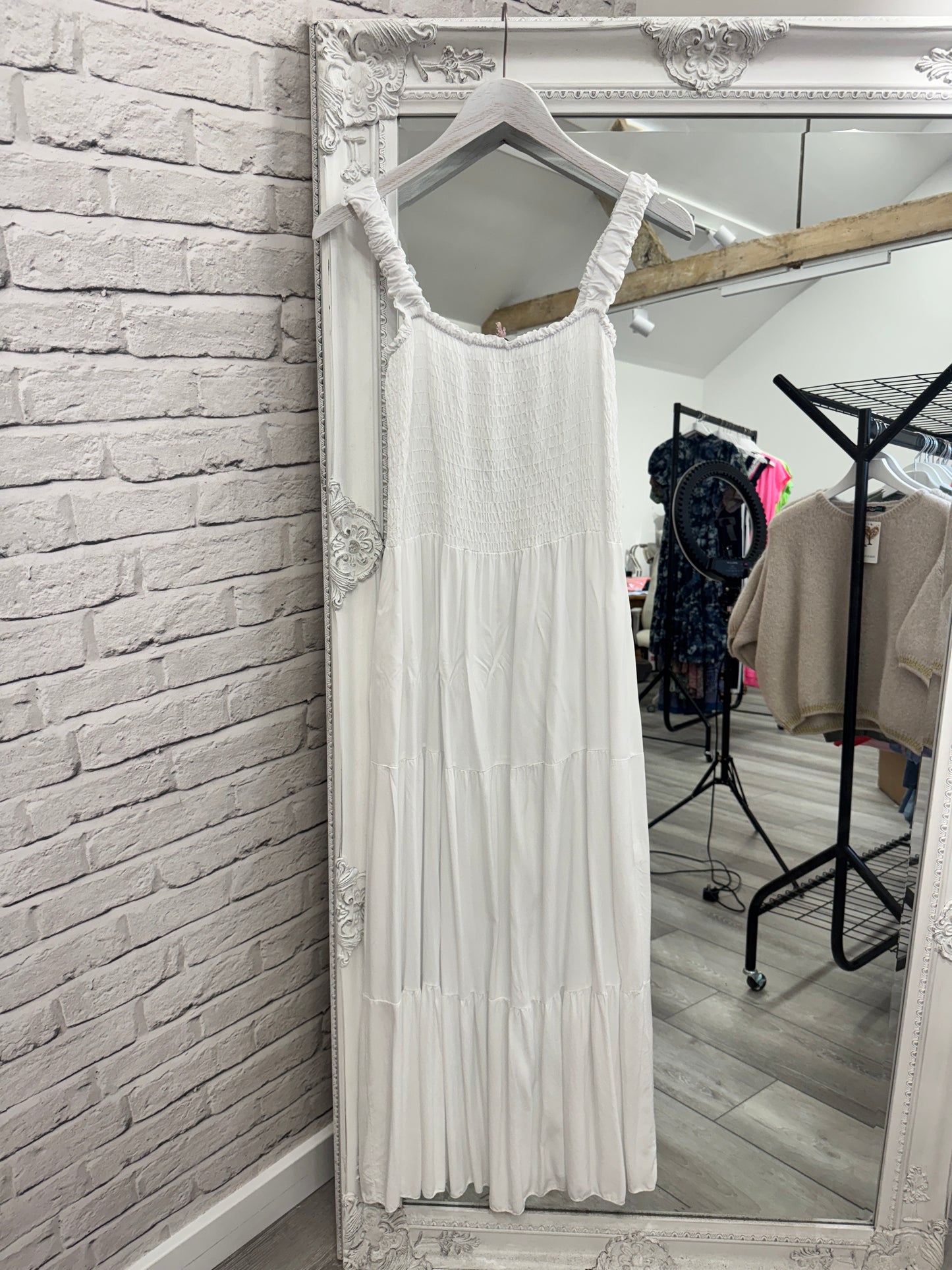 Sophie Dress | White