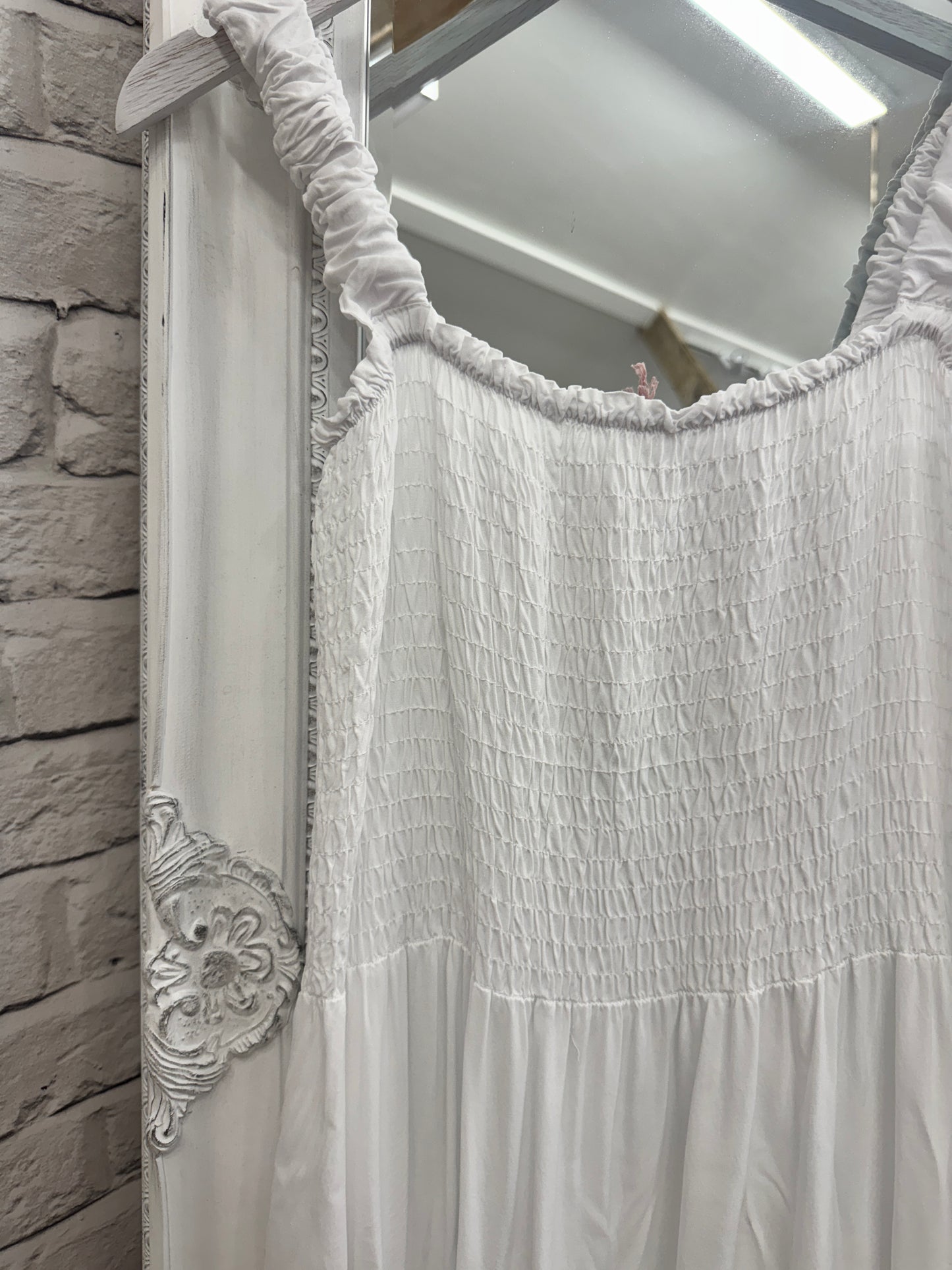 Sophie Dress | White