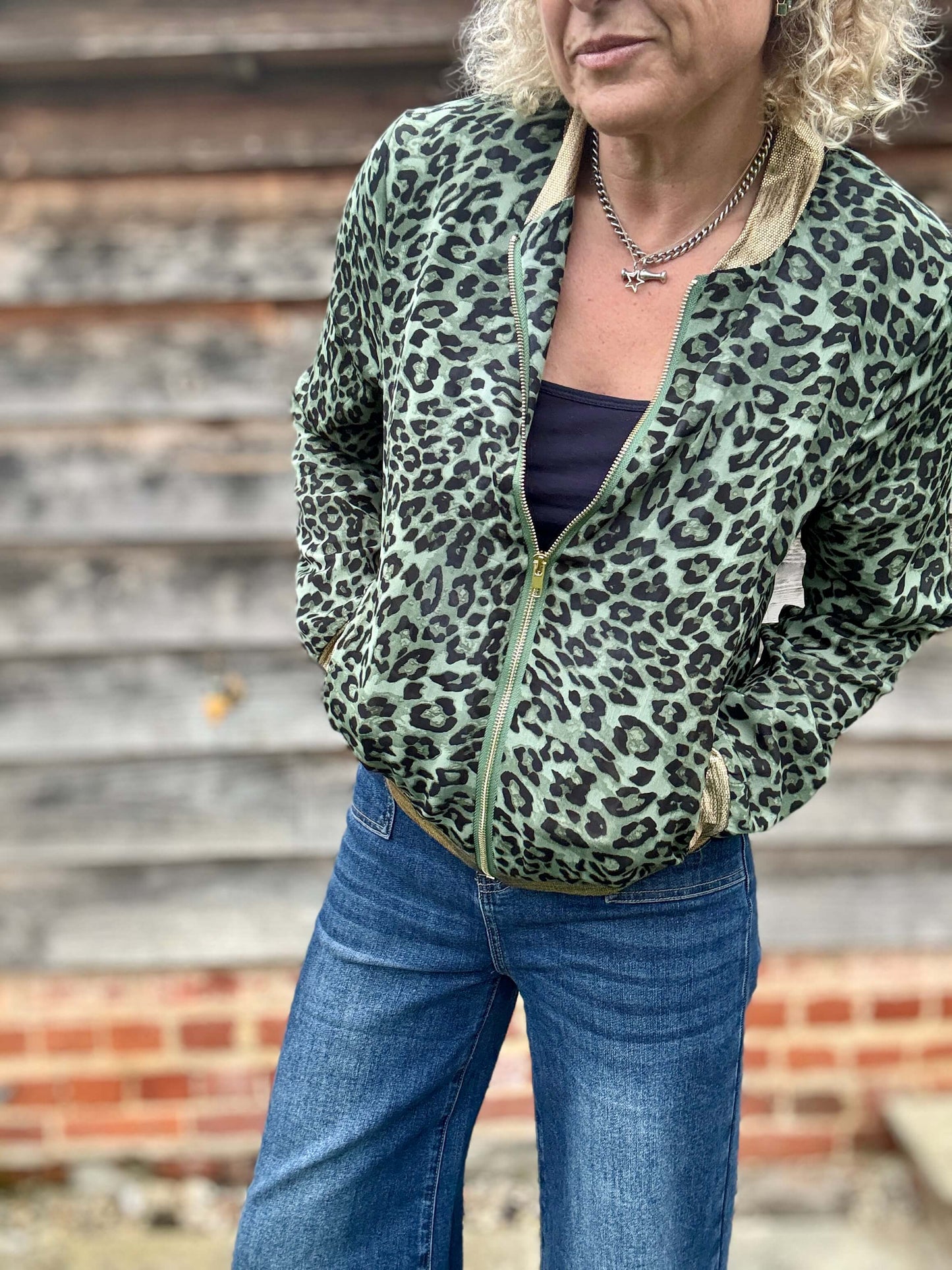 Betty Bombers | Green Leopard